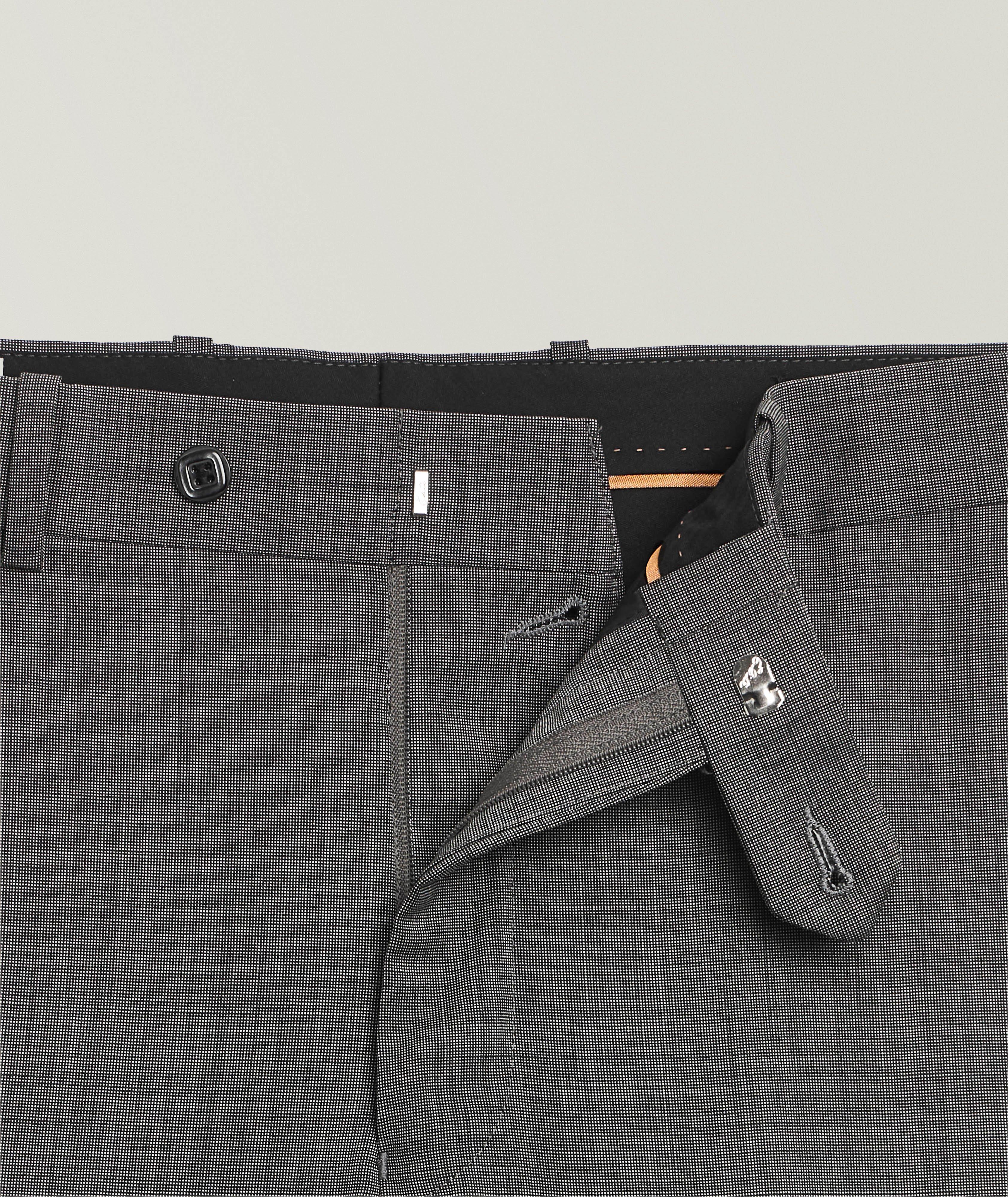 Marco Wool-Mohair Flat-Front Dress Pants image 4