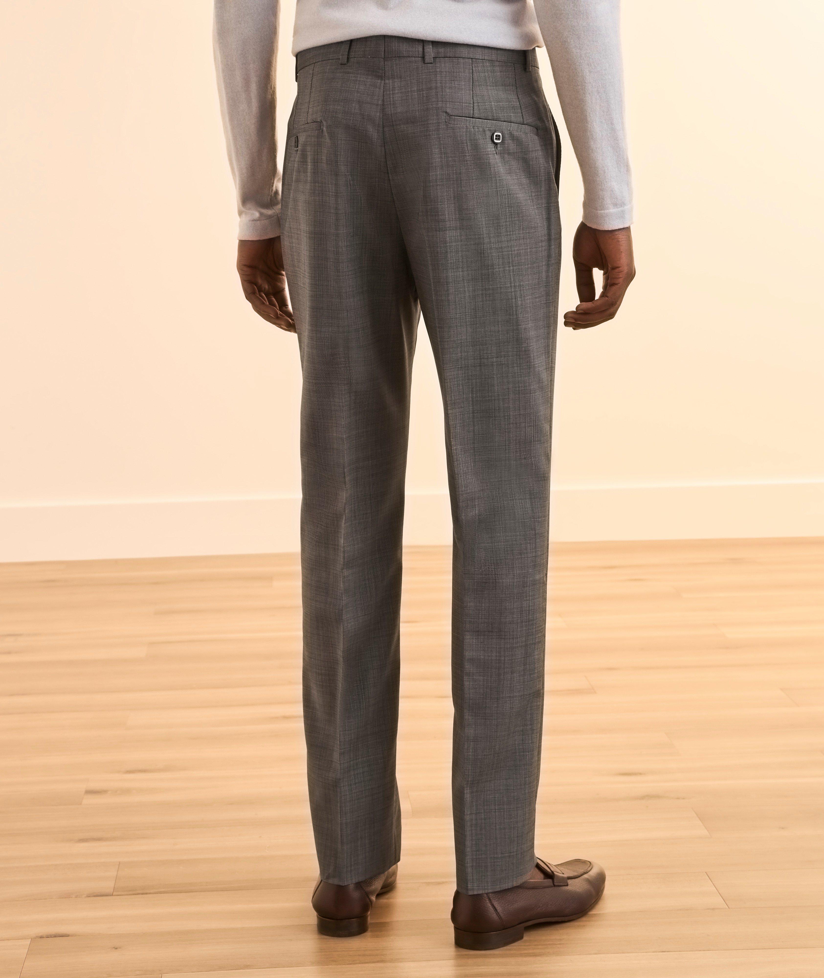 Marco Wool-Mohair Flat-Front Dress Pants image 2
