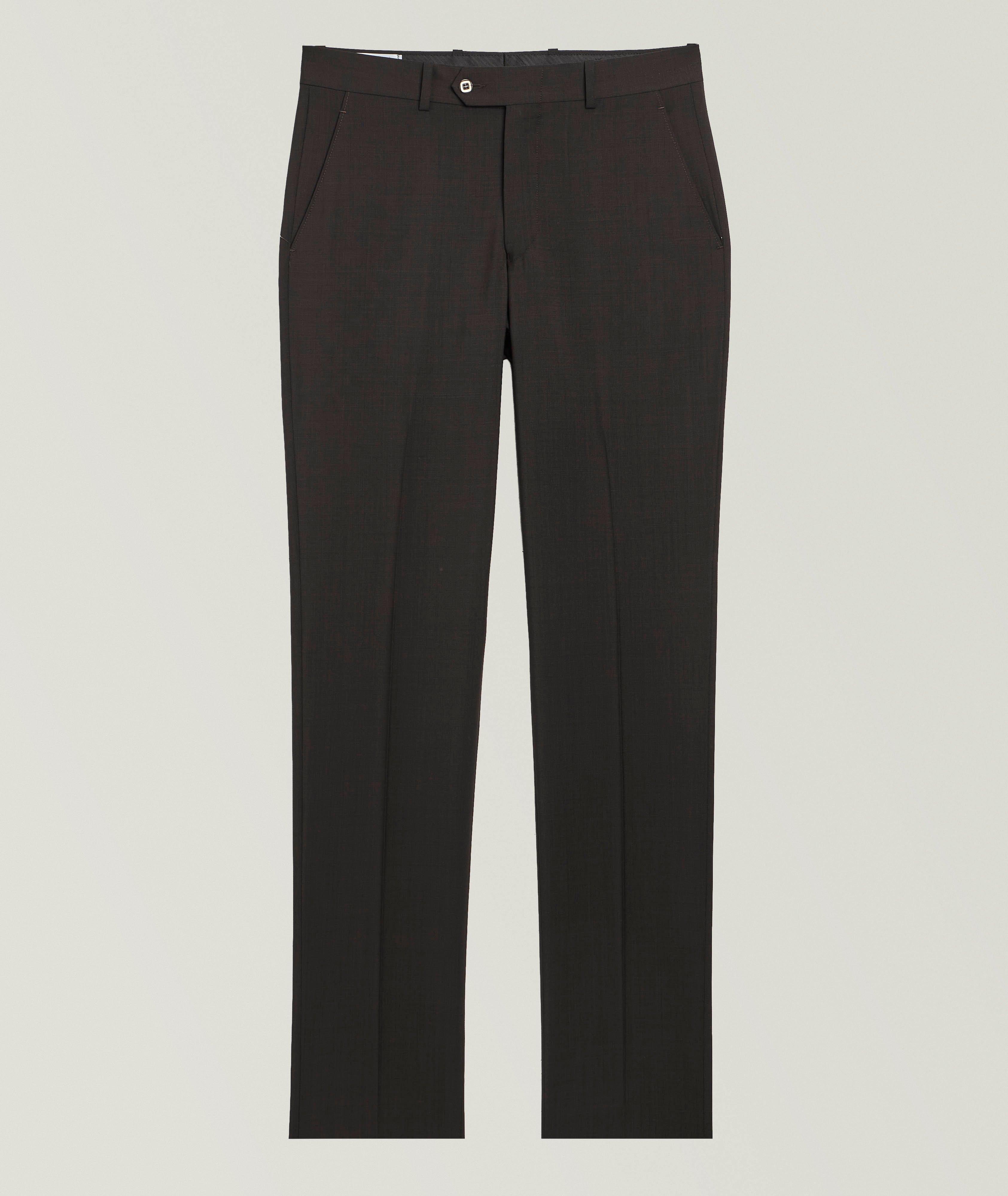 Gala Slacks  Pantalons habillés devant-uni laine-mohair Marco