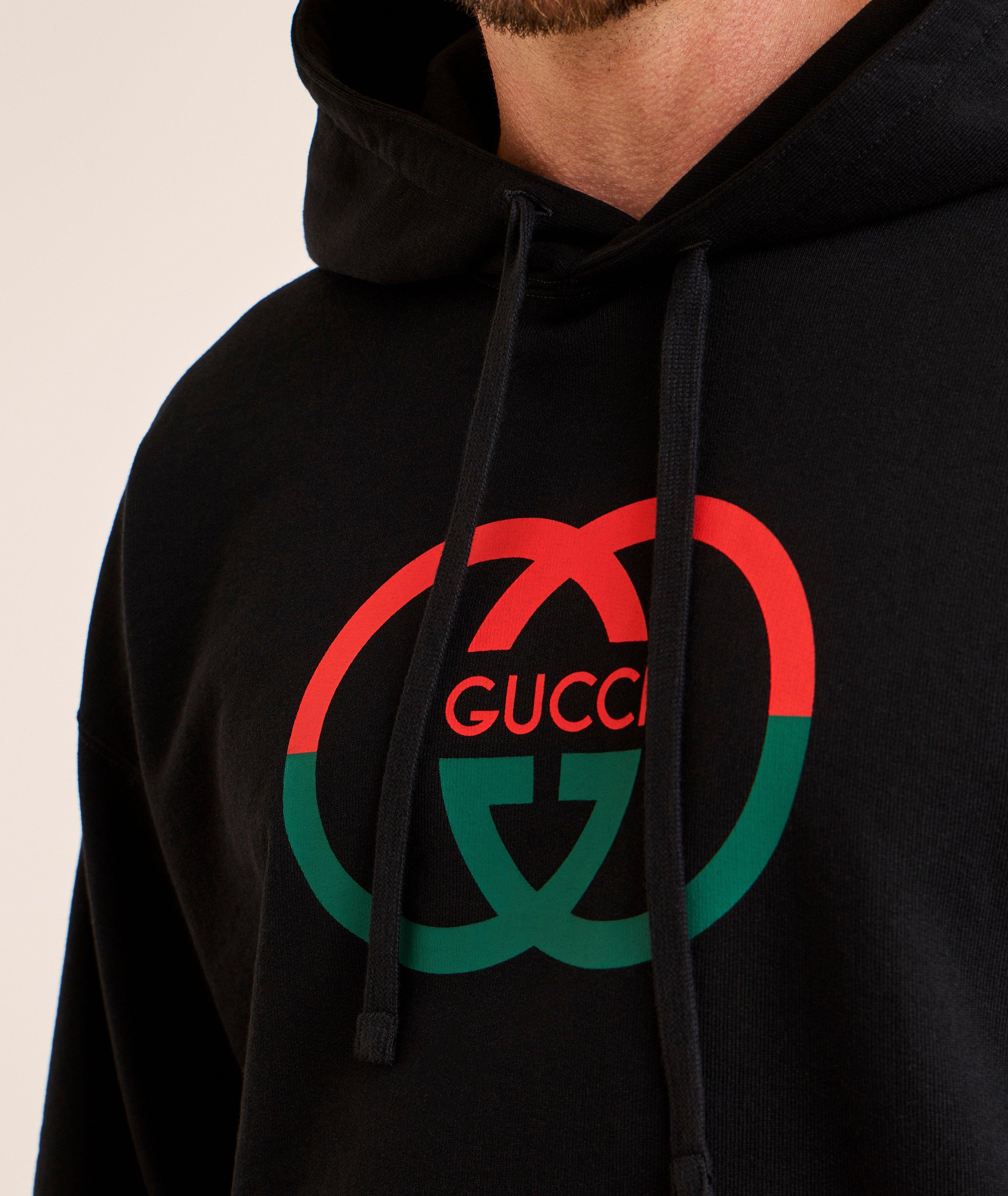 Sweatshirt à capuche jersey coton logo image 3