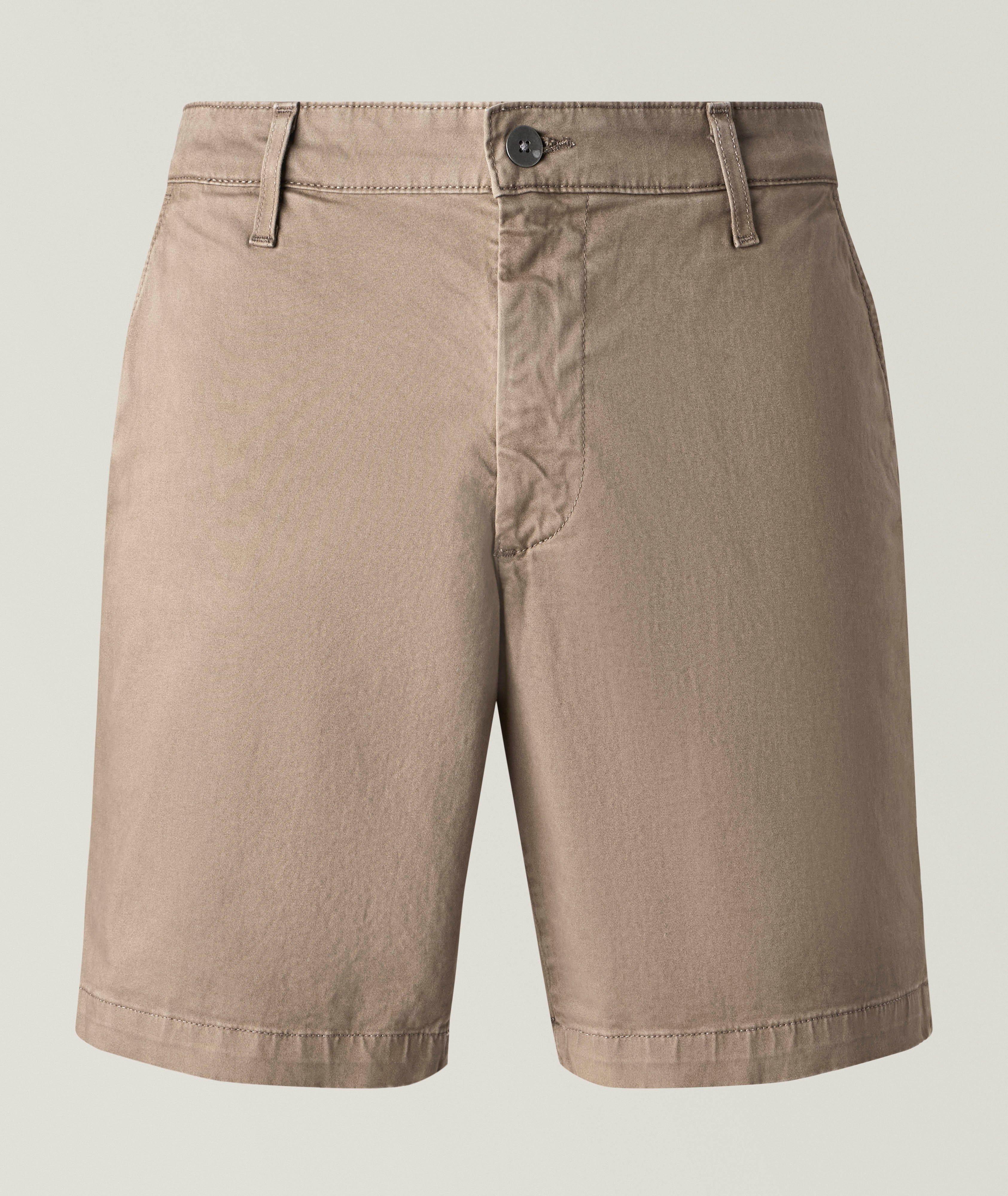 Wanderer Slim Stretch-Cotton Shorts image 0