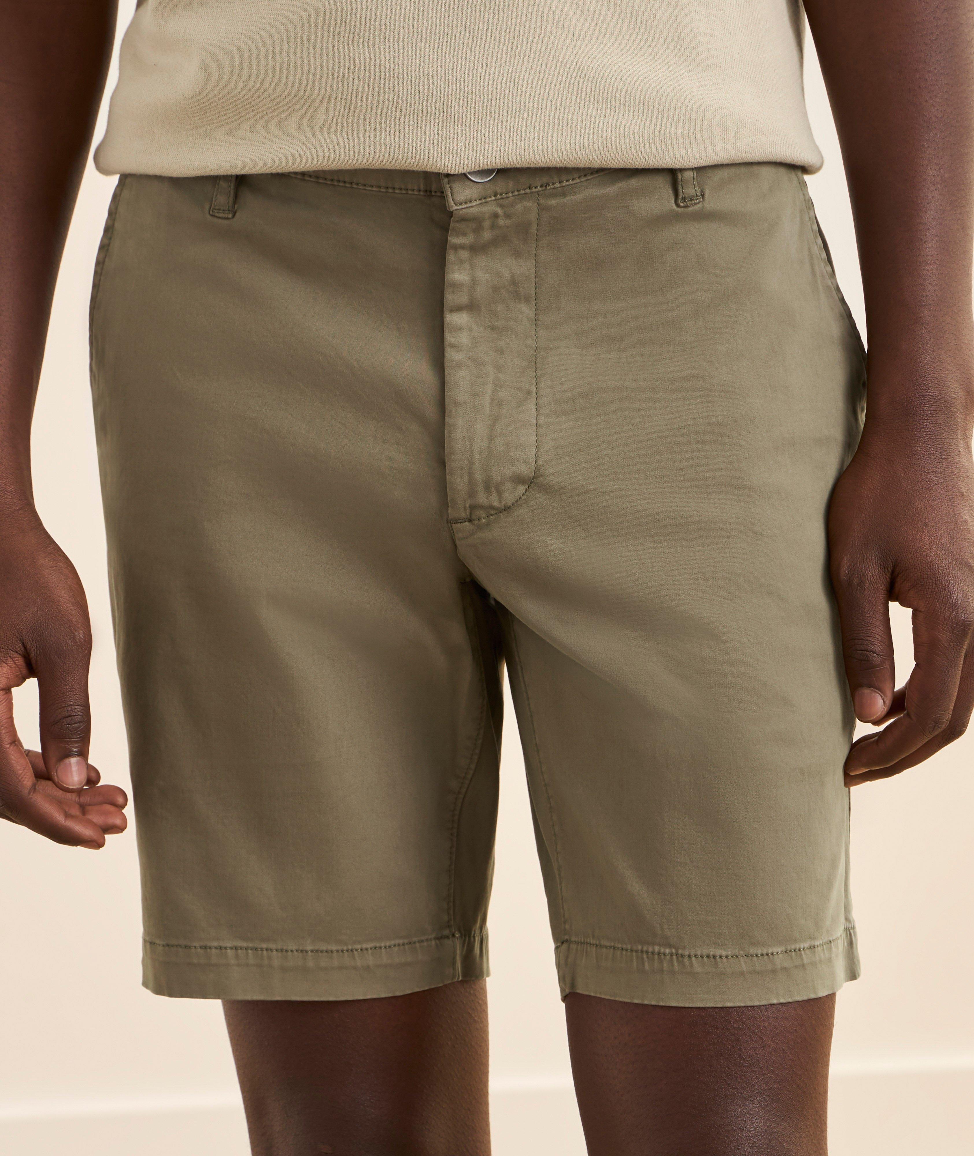 Wanderer Slim Stretch-Cotton Shorts image 1