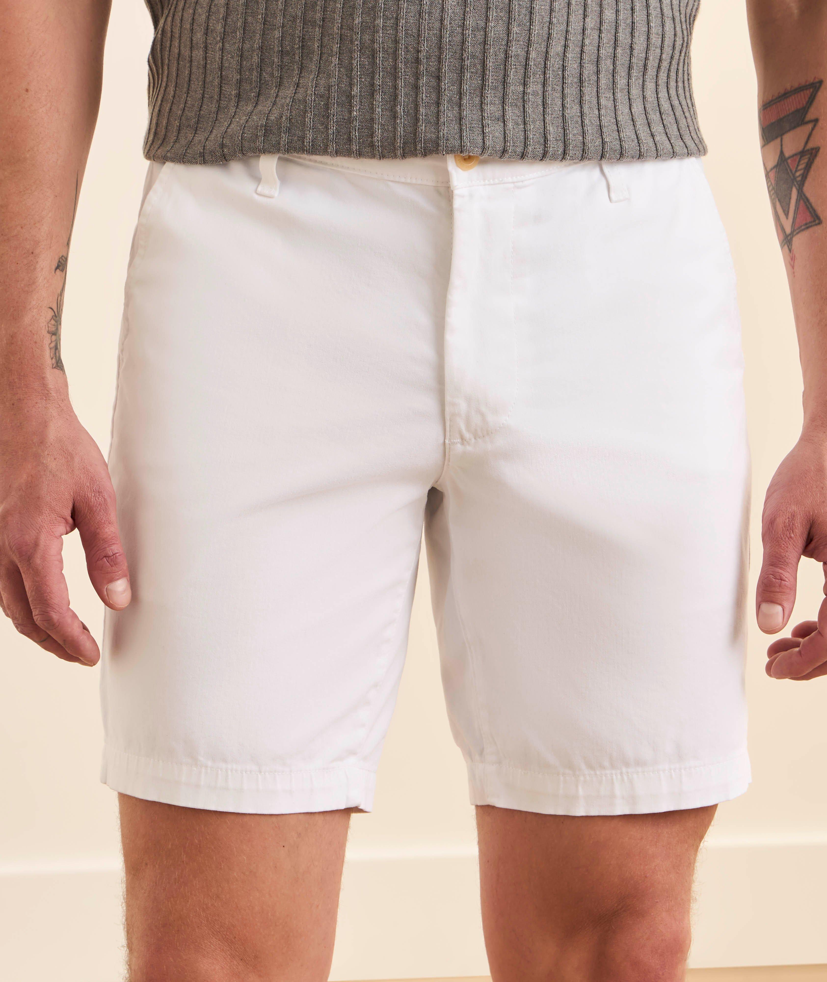 Wanderer Slim Stretch-Cotton Shorts image 1