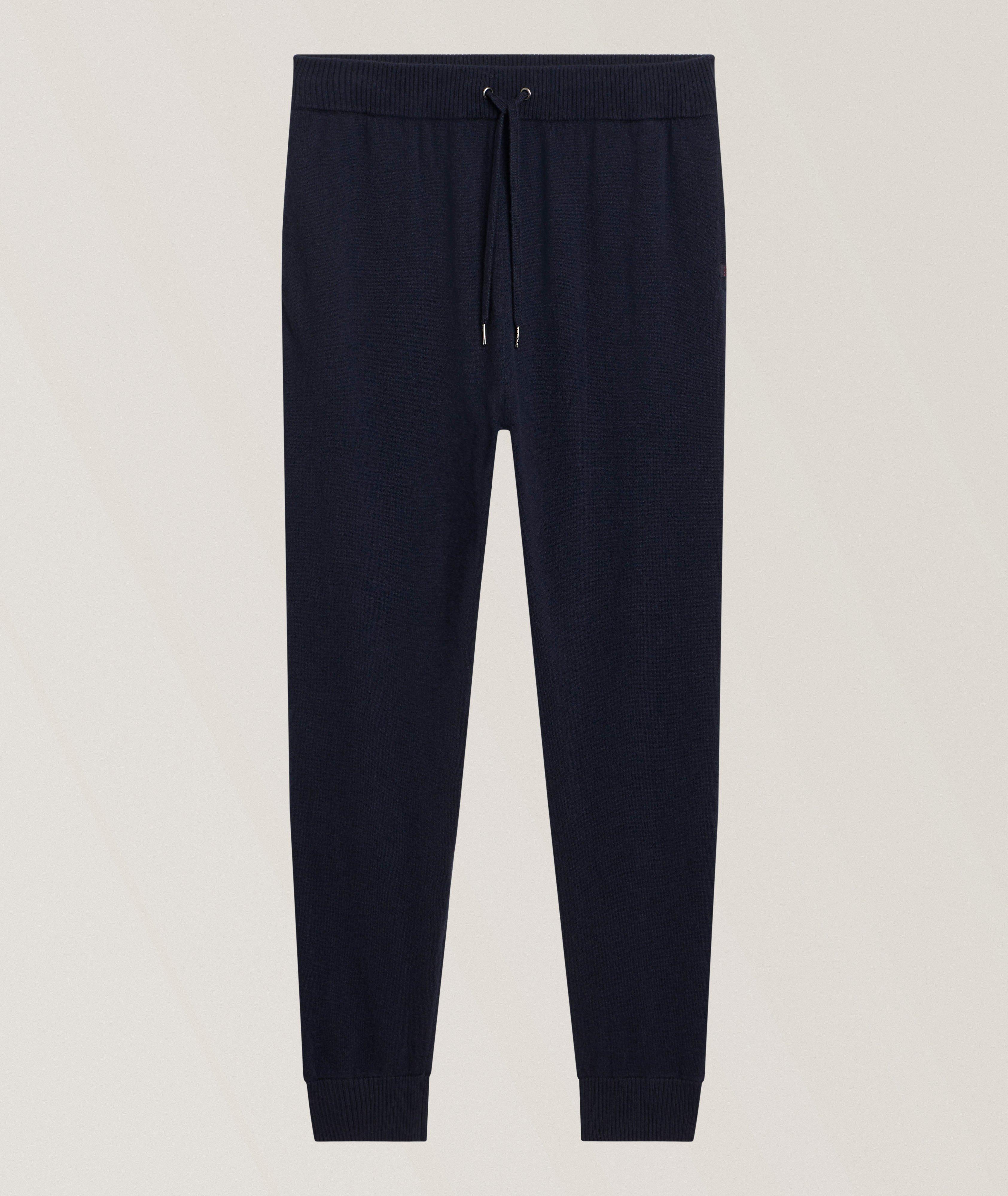 Derek Rose Pantalon De Survêtement Cachemire En Bleu | Taille Homme Petit