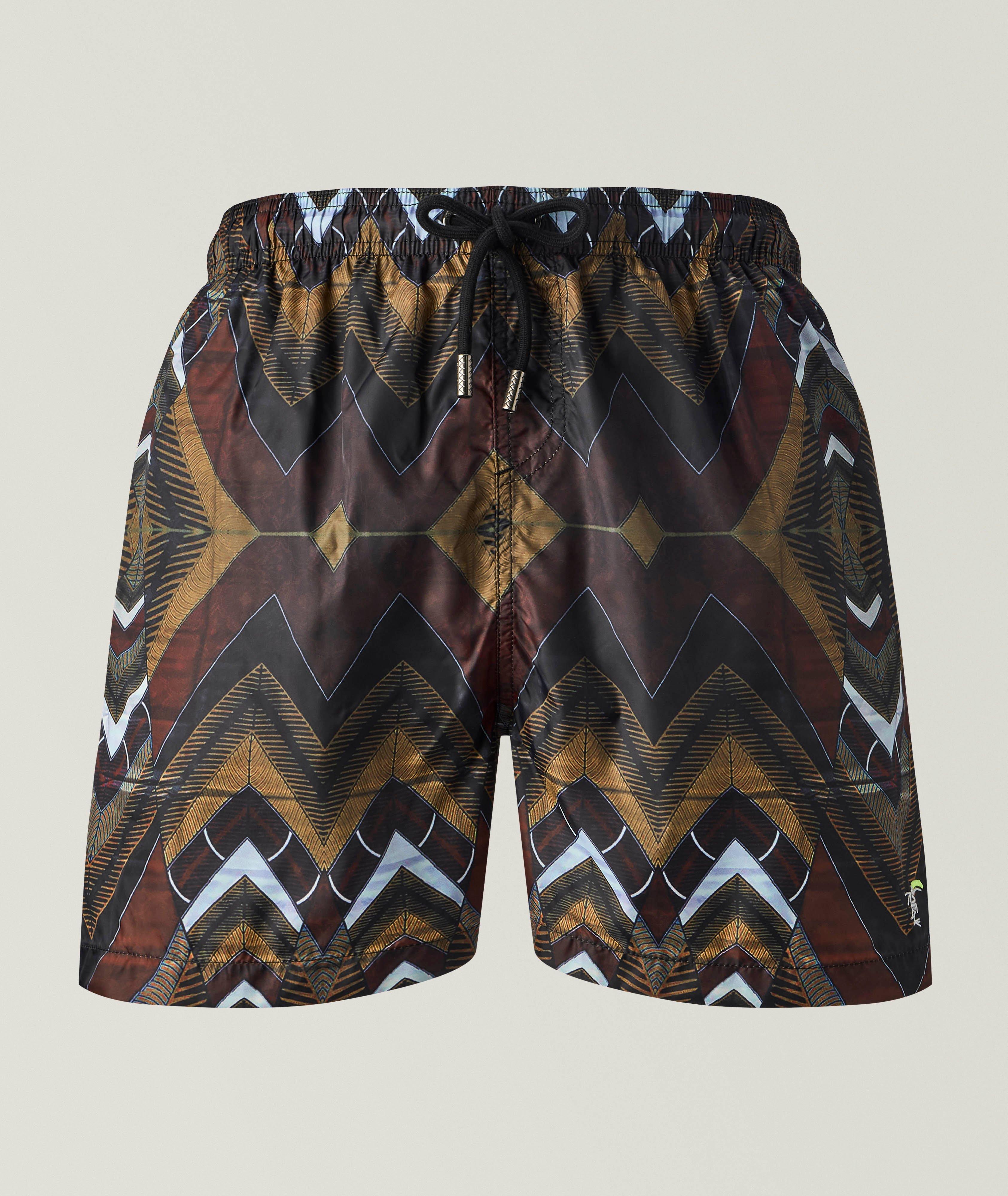 TooCo Congo Geo Printed Swim Shorts