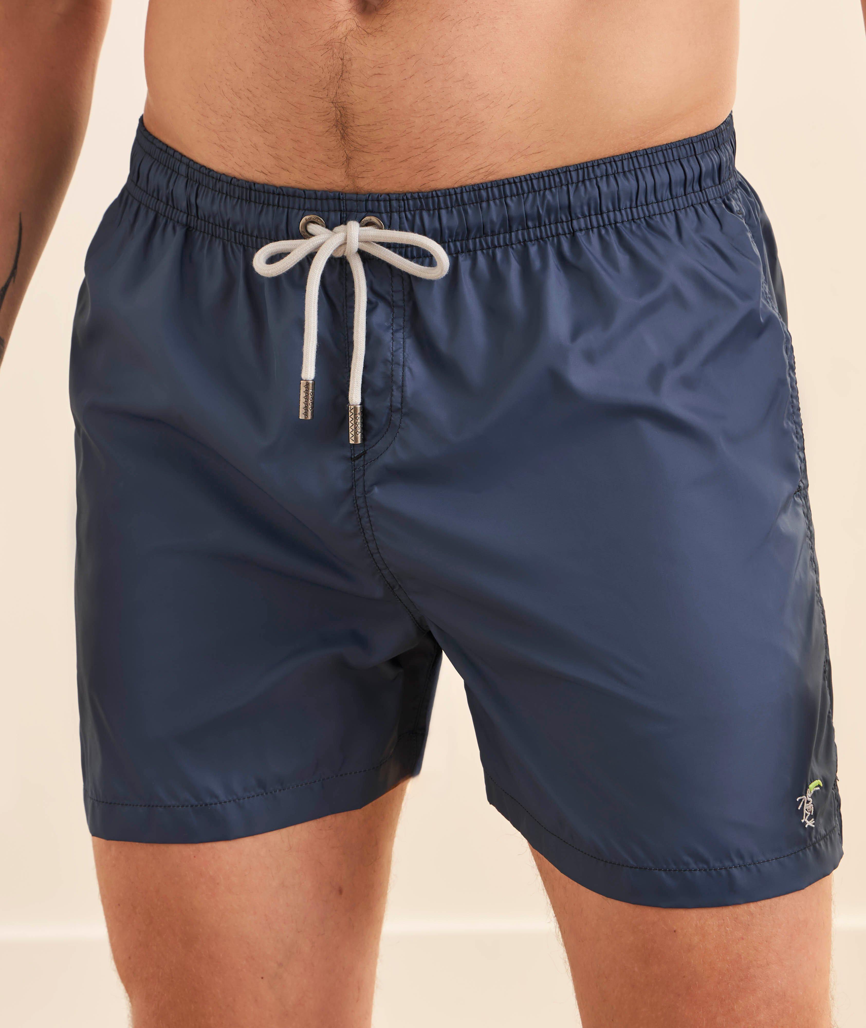 Solid Swim Shorts image 1