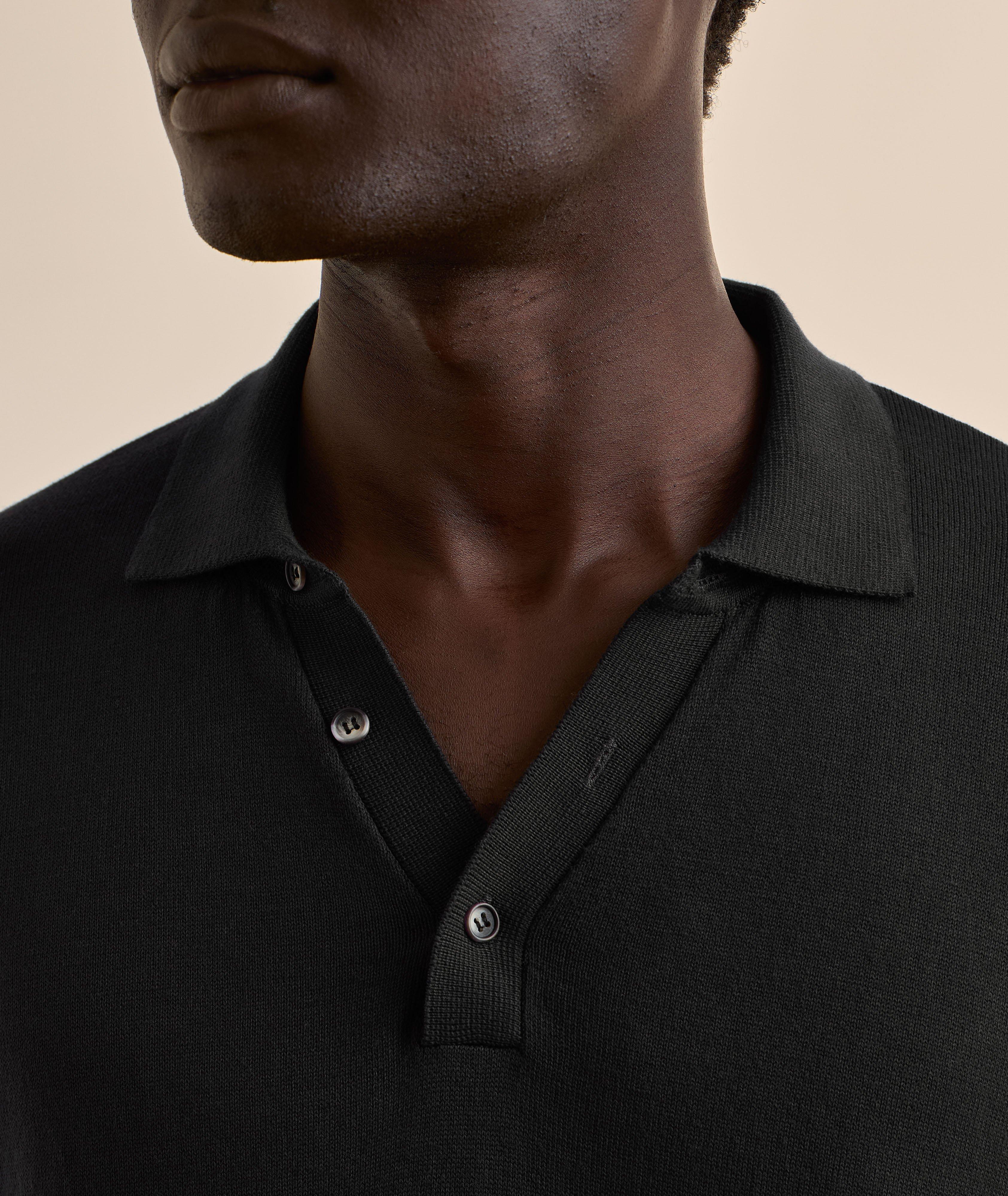 Cotton Knit Polo  image 3