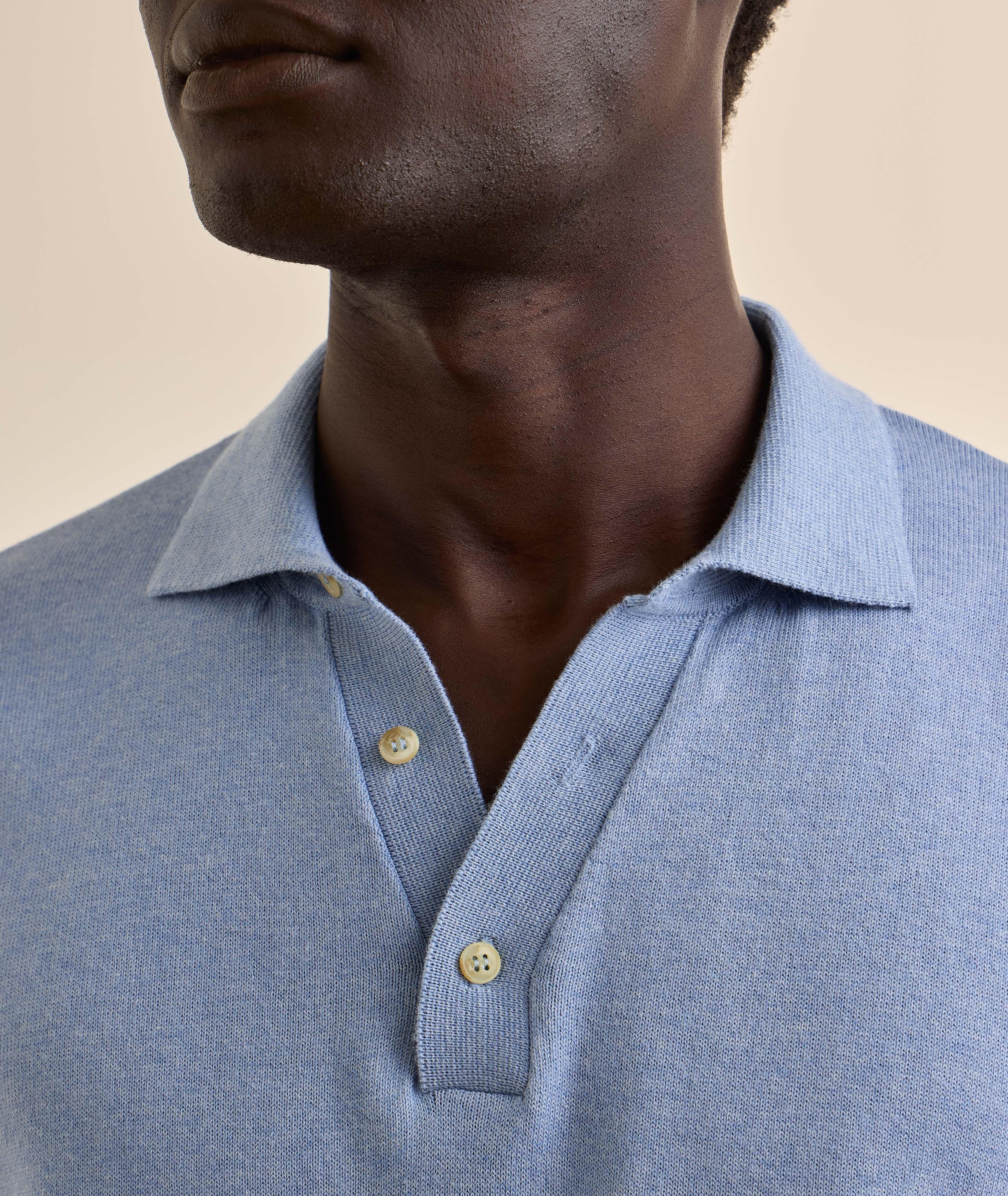 Cotton Knit Polo  image 3