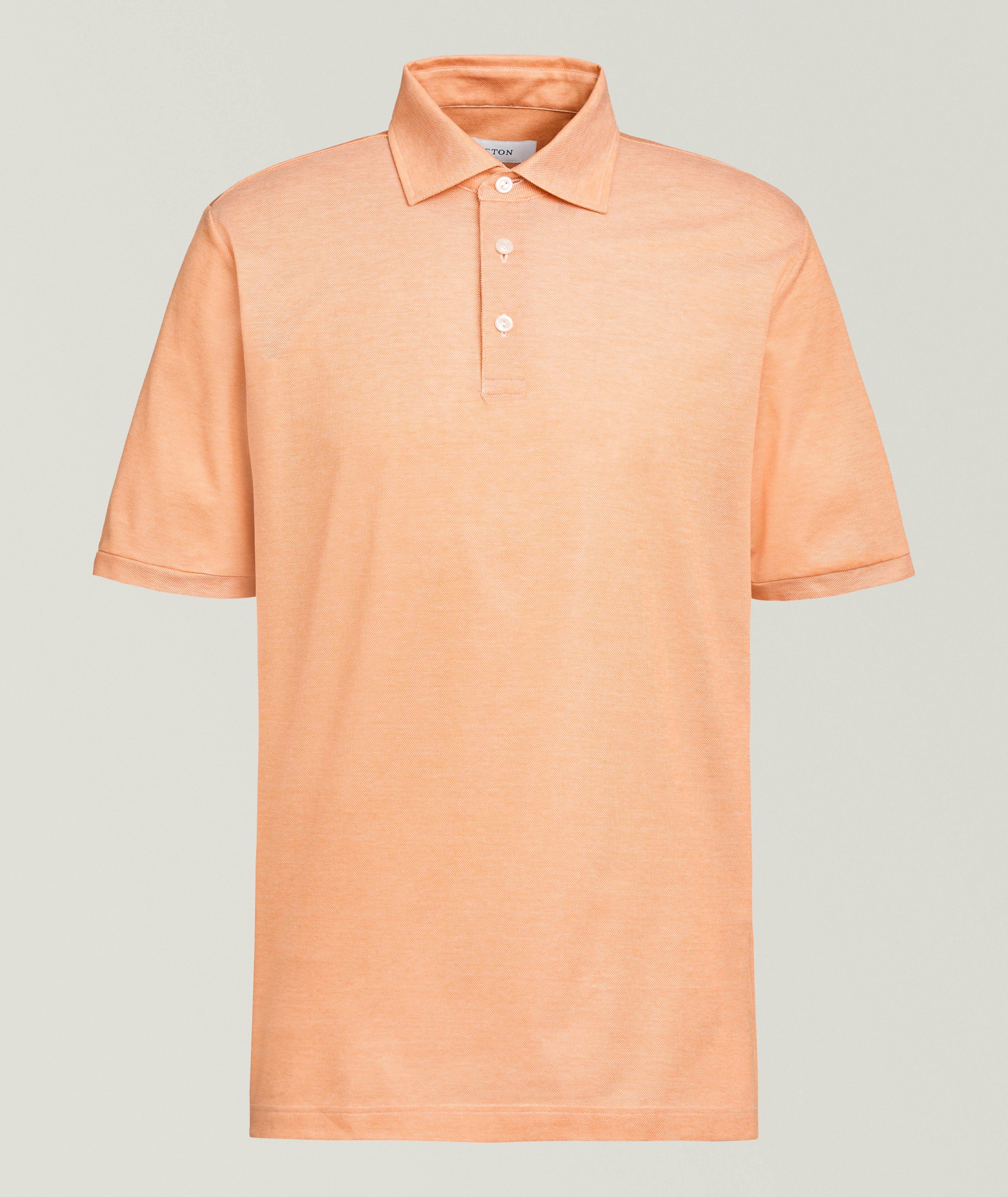 Eton Filo Di Scozia Cotton Oxford Polo