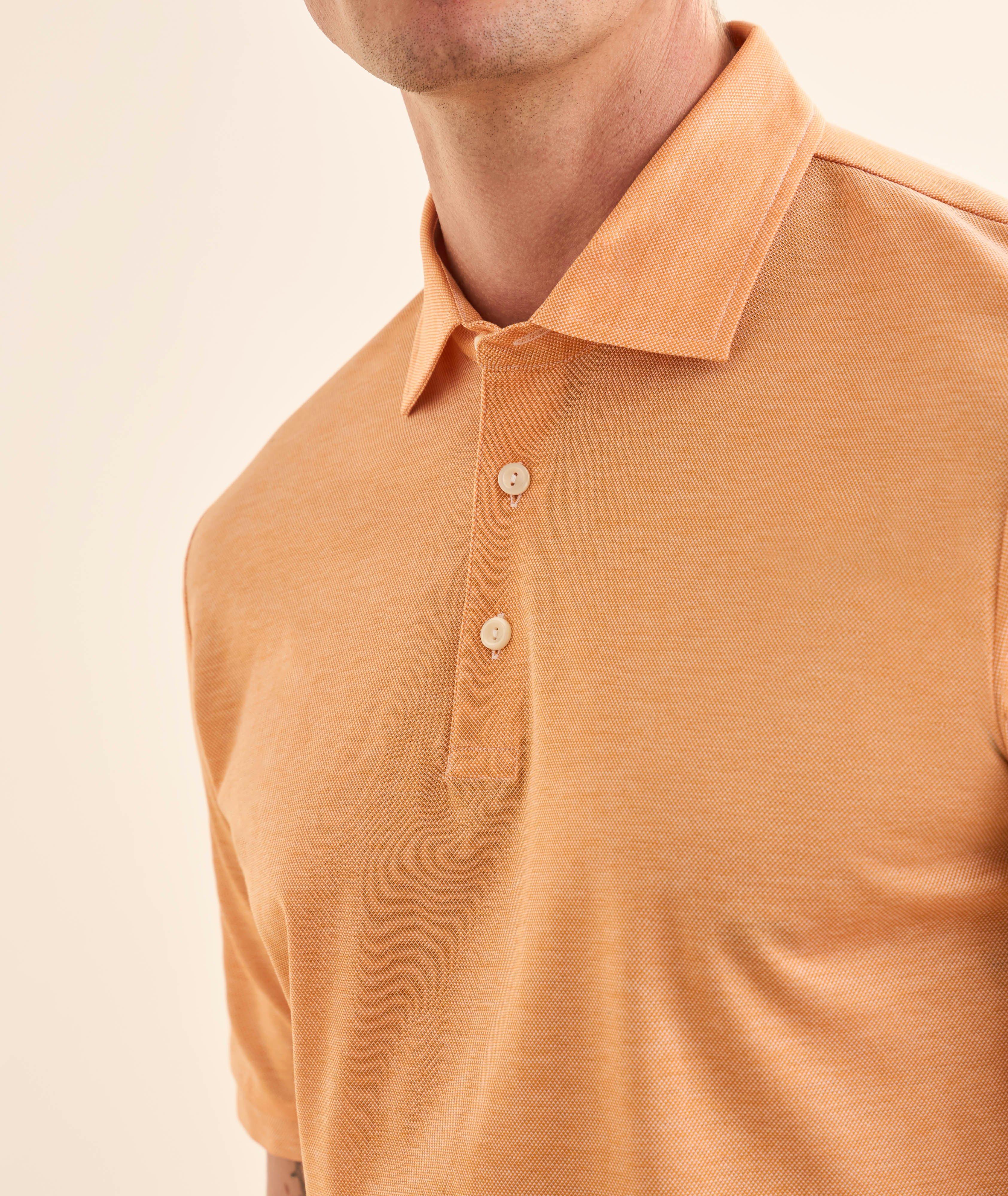 Filo Di Scozia Cotton Oxford Polo image 4