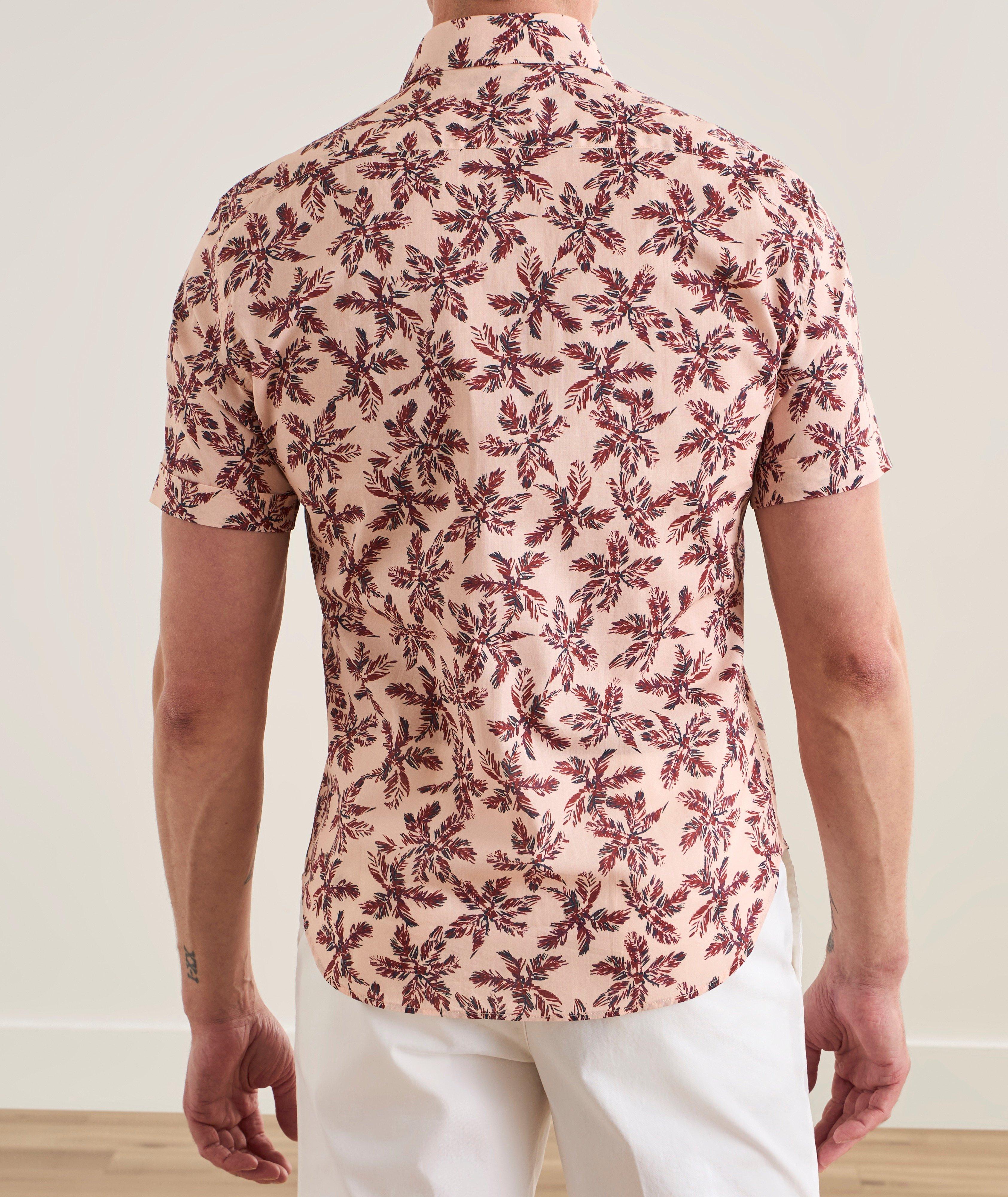 Contemporary-Fit Palm Albini Cotton Shirt  image 1