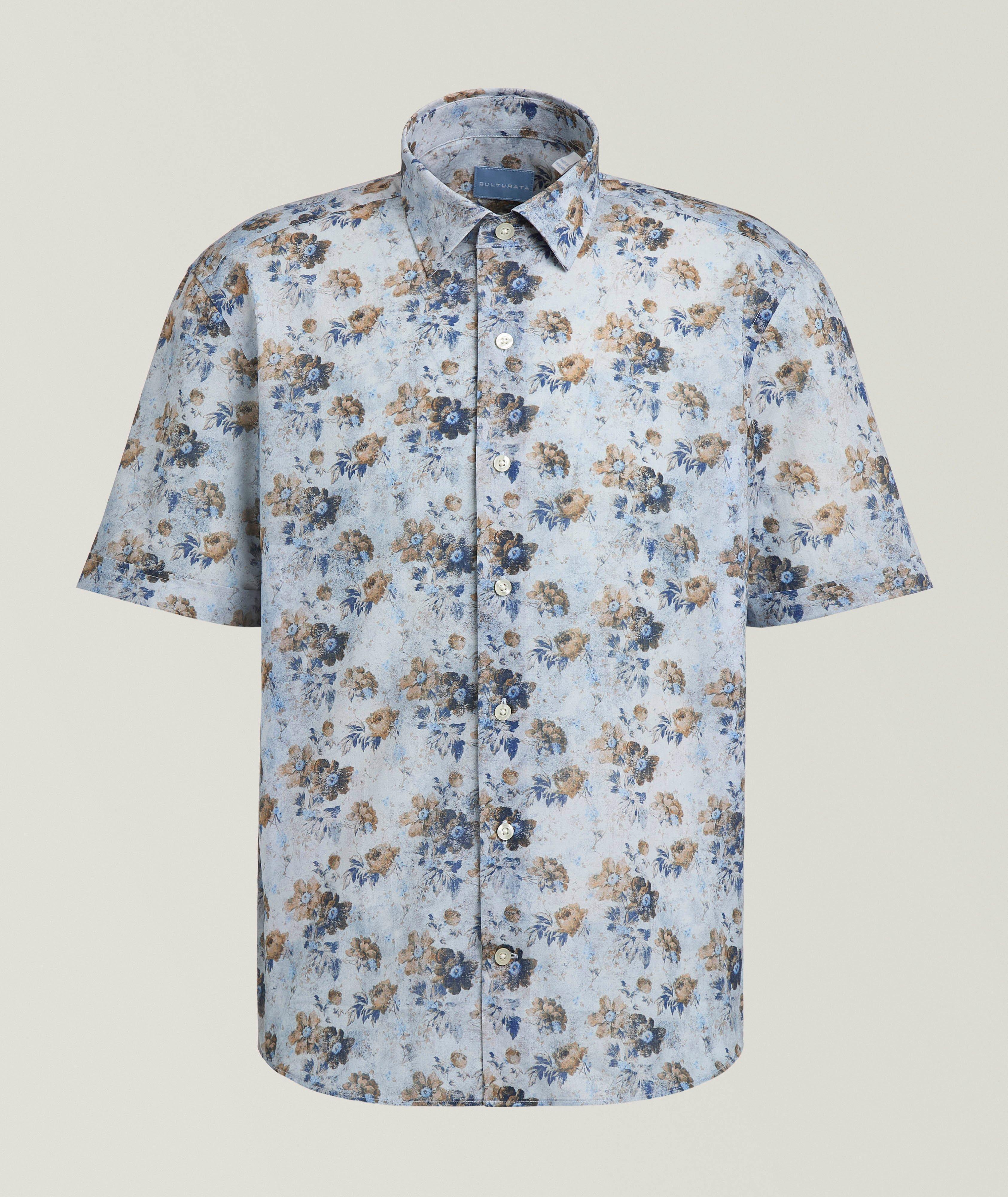 Culturata Contemporary-Fit Floral Albini Cotton Shirt 