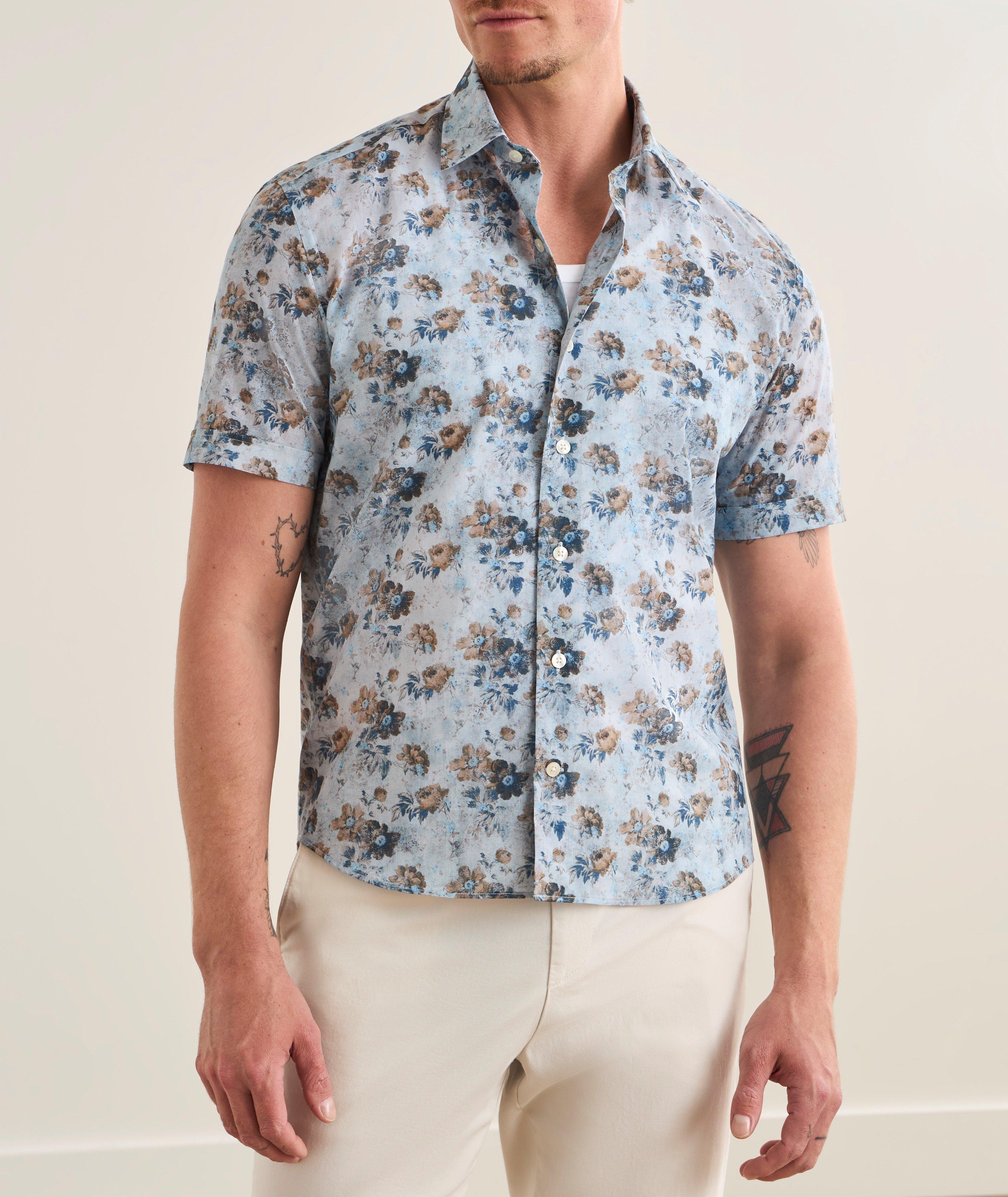 Contemporary-Fit Floral Albini Cotton Shirt  image 1