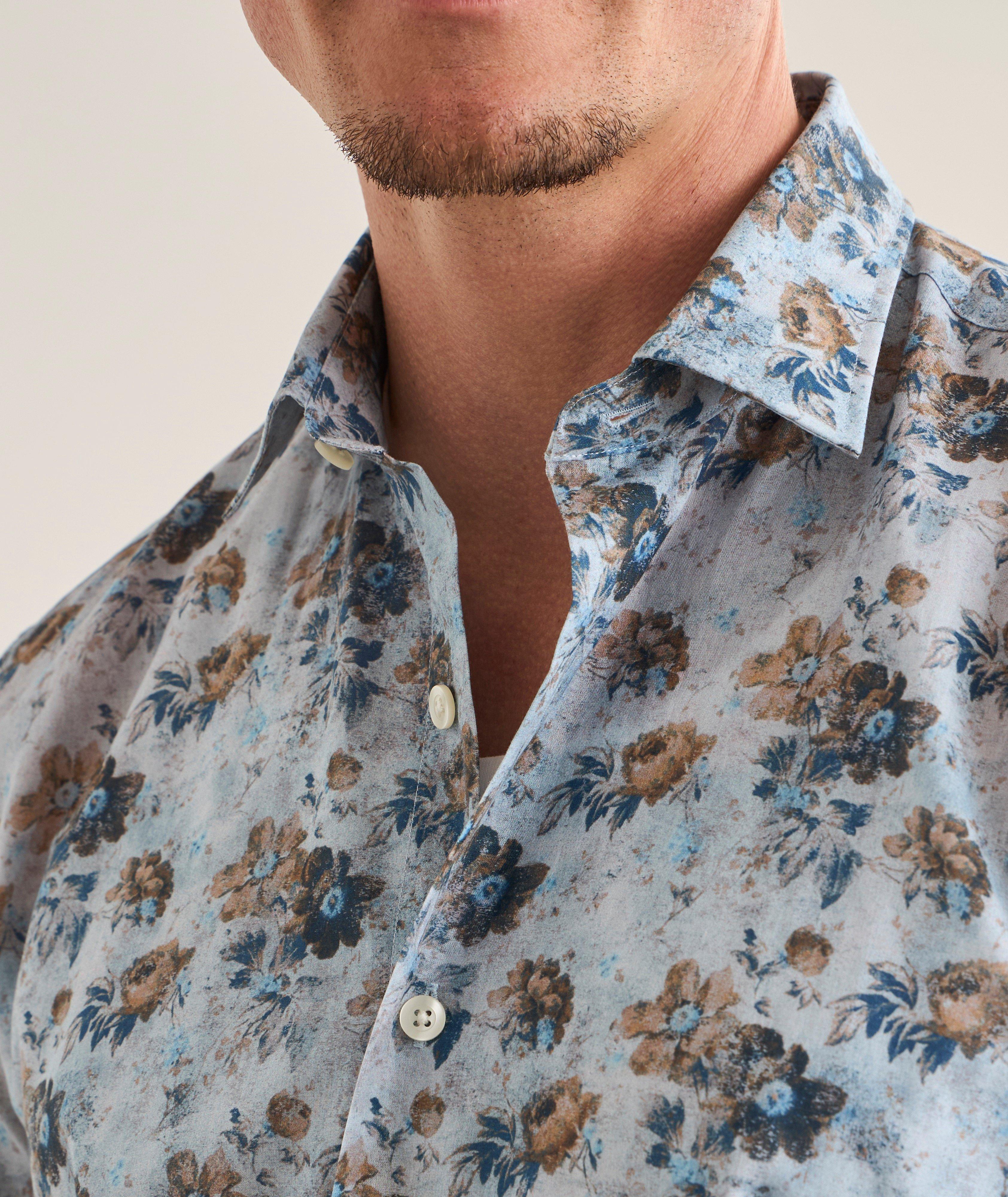 Contemporary-Fit Floral Albini Cotton Shirt  image 3