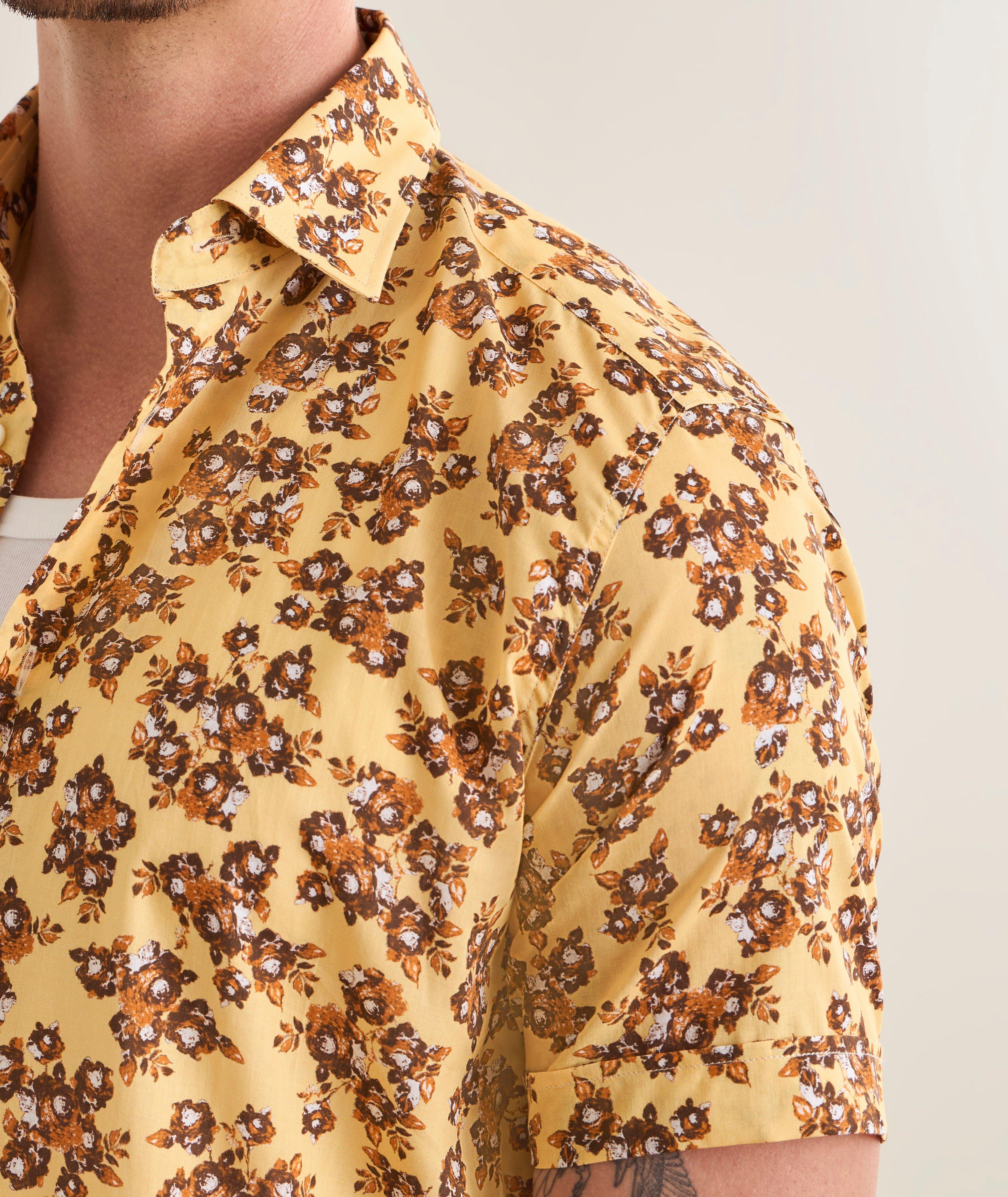 Contemporary-Fit Floral Albini Cotton Shirt  image 3