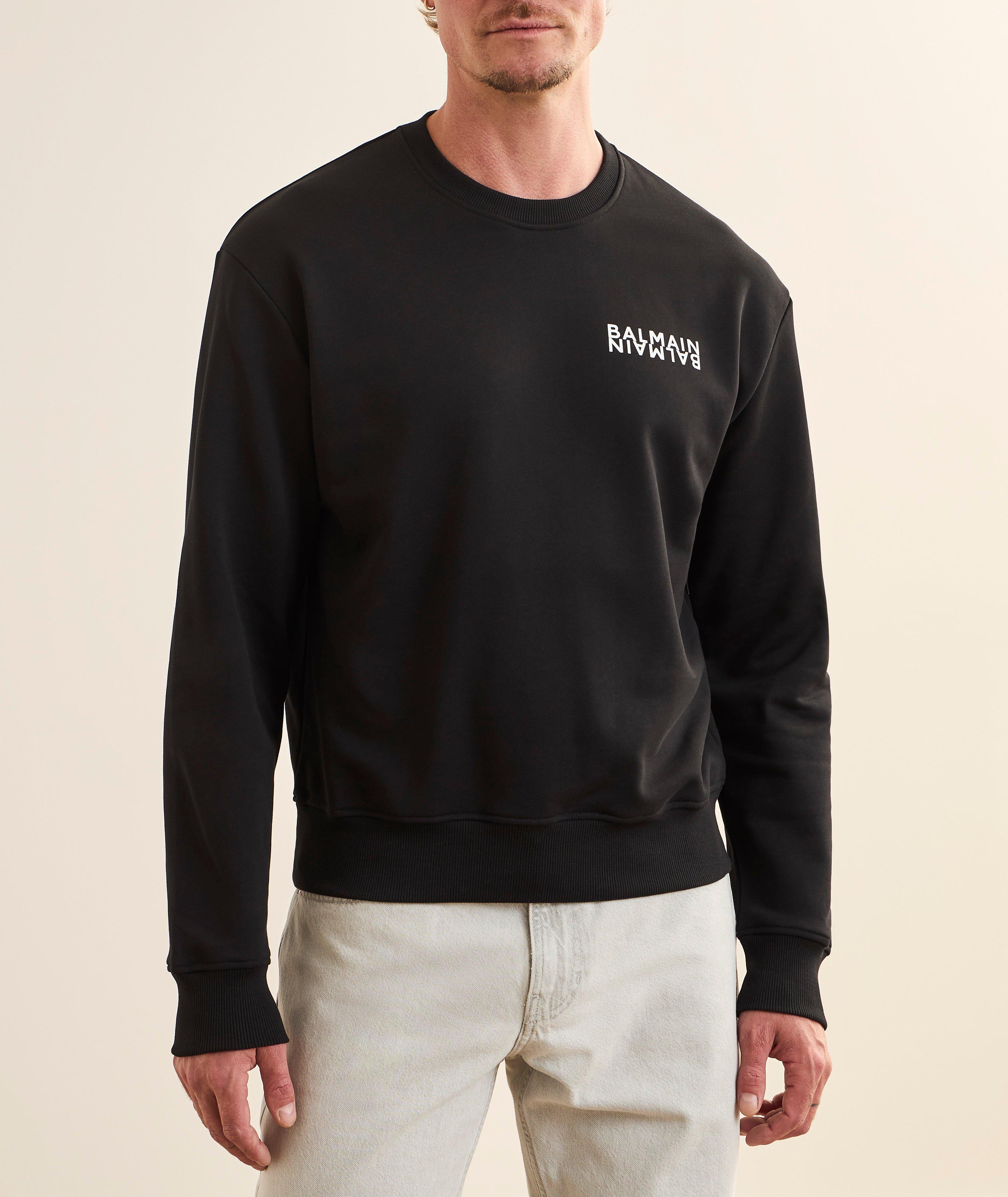 Logo-Print Cotton Sweatshirt  image 1