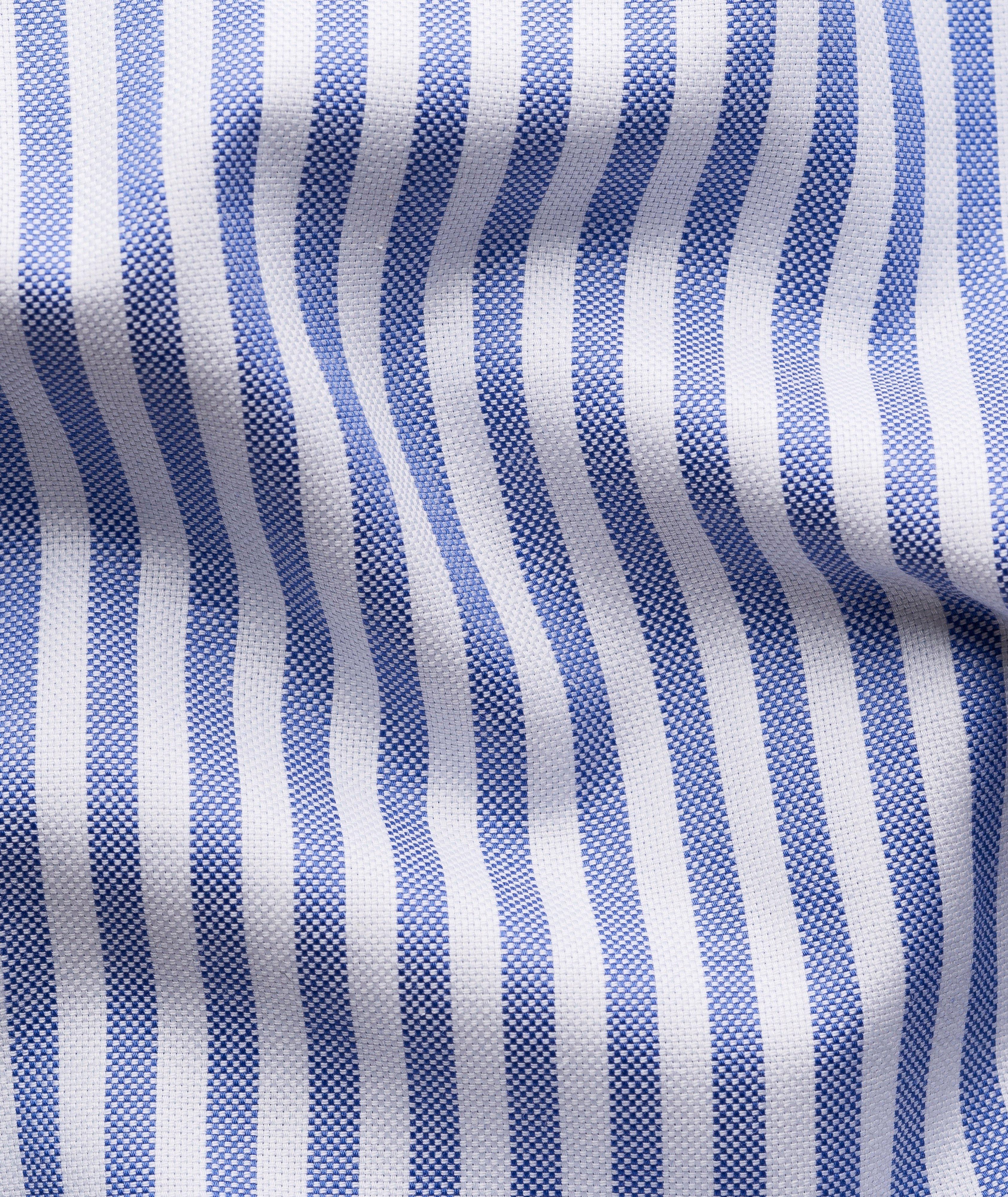 Slim-Fit Striped Signature Oxford Dress Shirt image 7