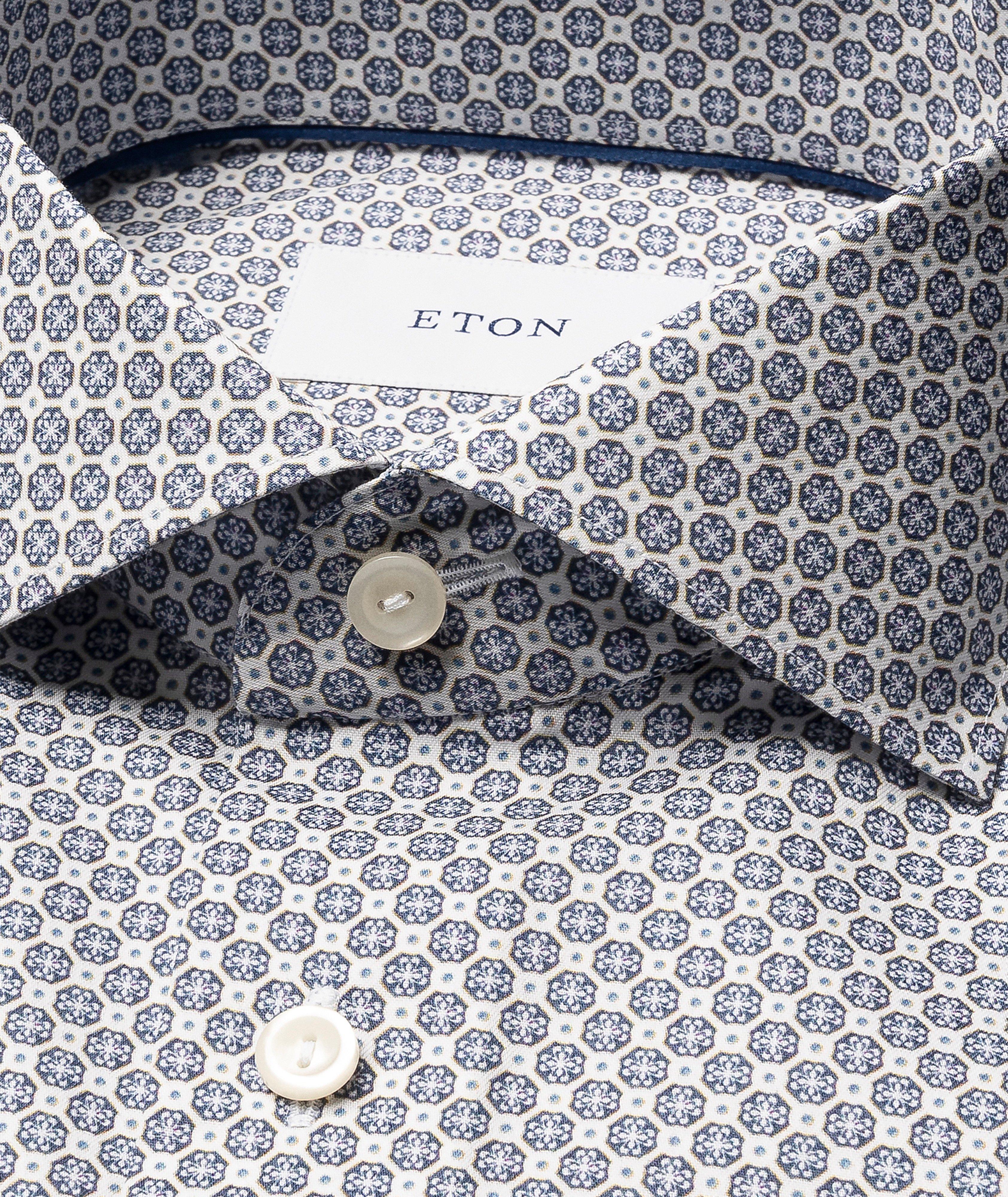 Slim-Fit Medallion Signature Twill Shirt image 1