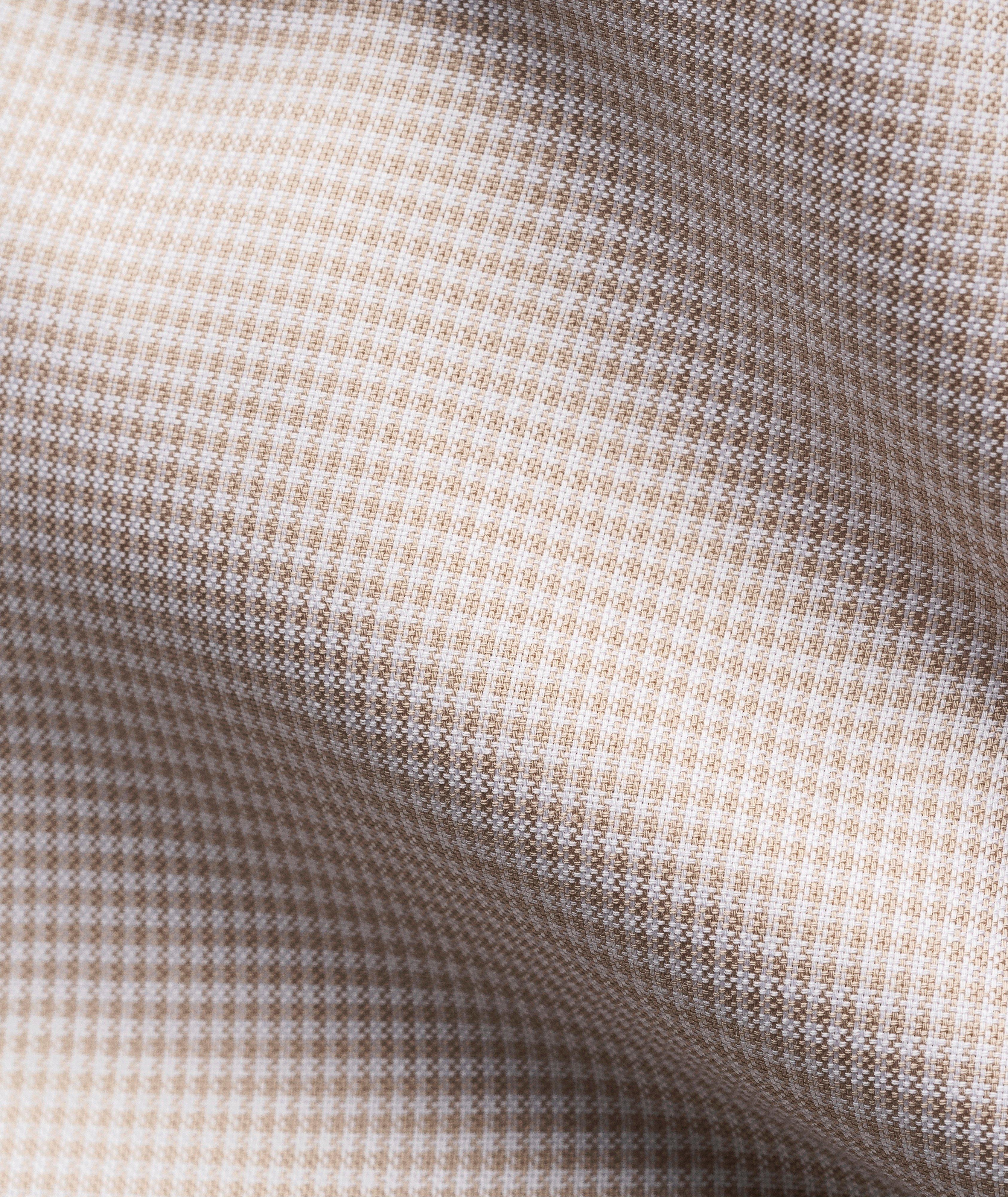 Chemise habillée coton pied-de-poule coupe-ajustée image 2