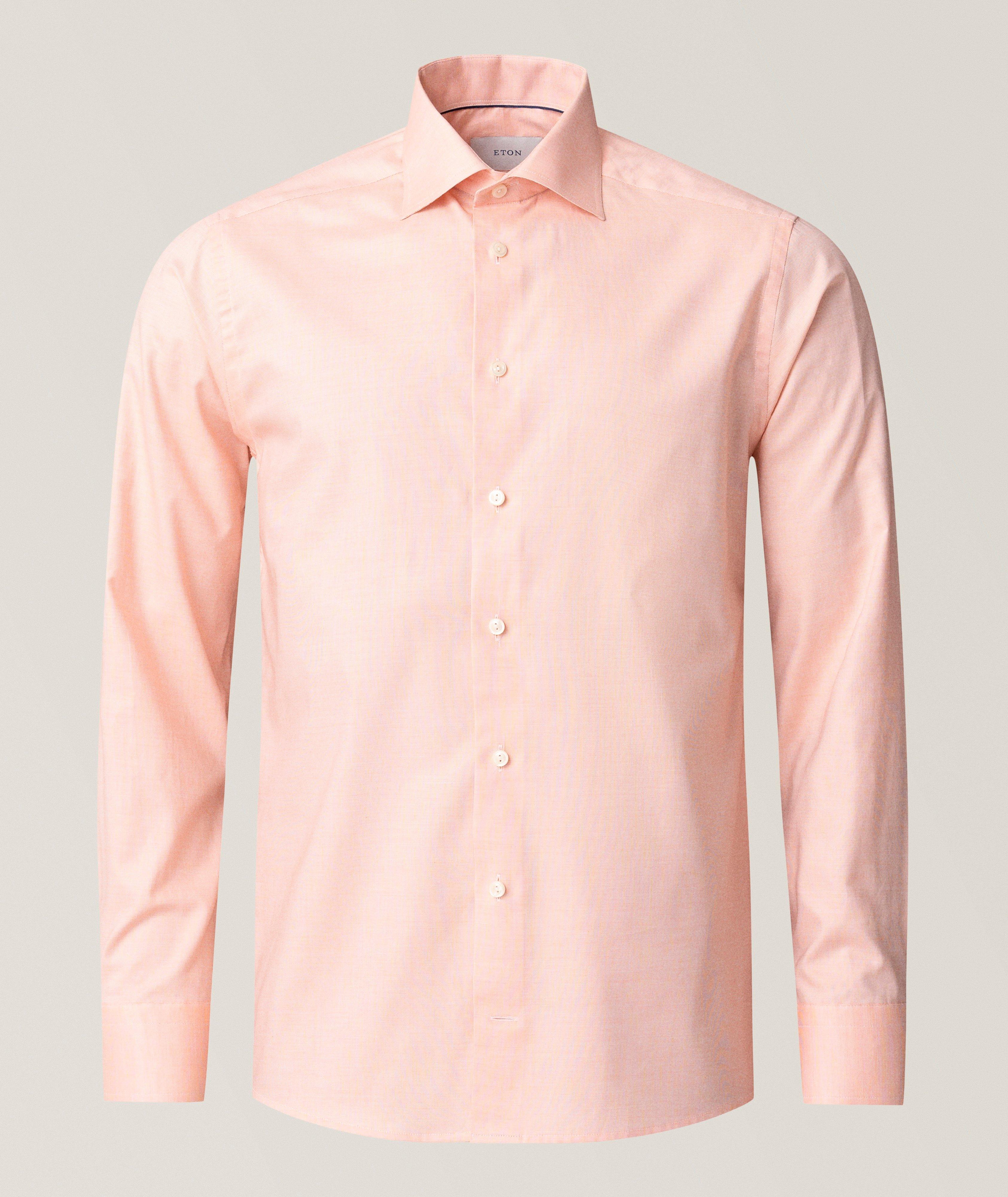 Slim-Fit Cotton Oxford Dress Shirt image 6