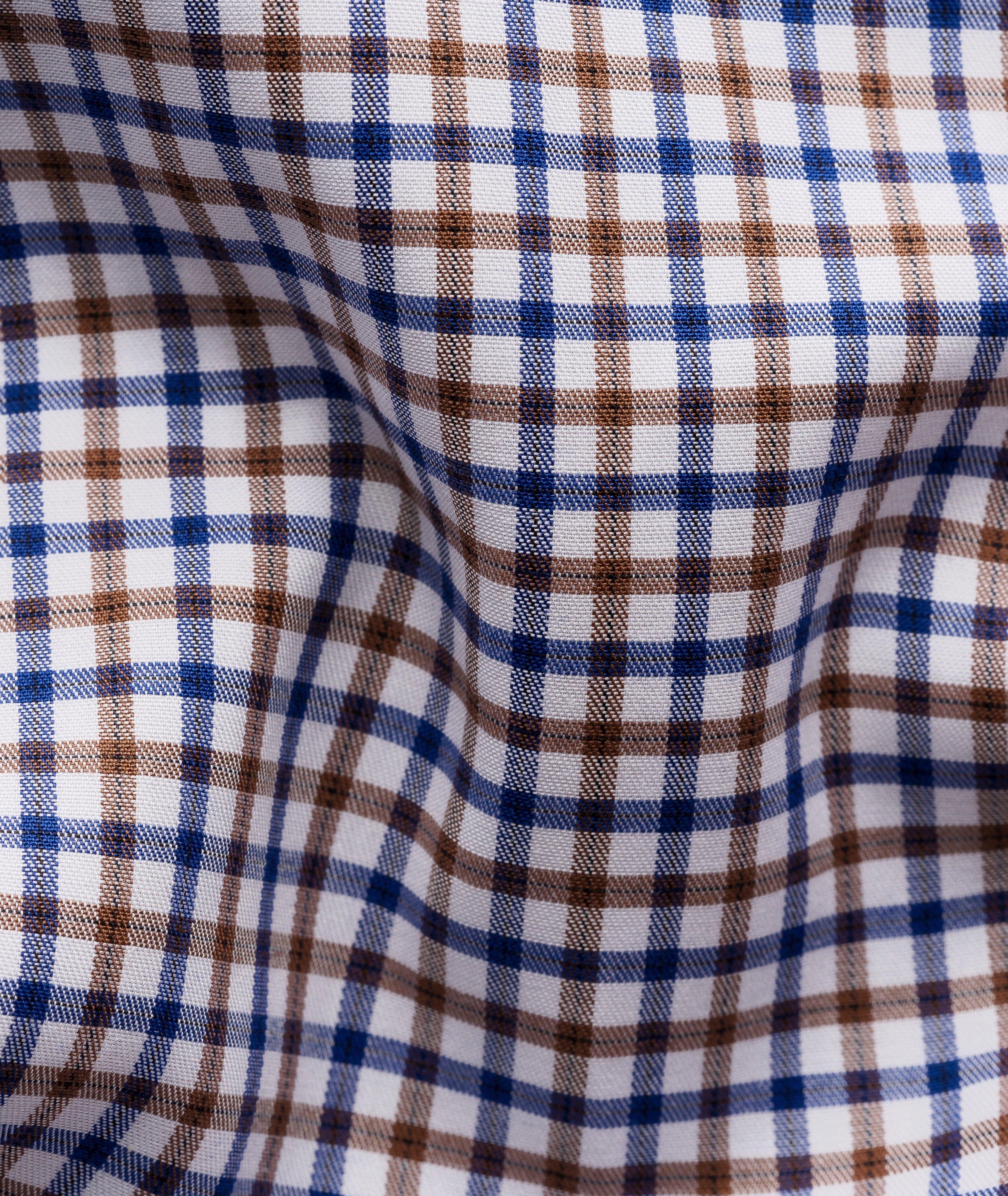 Contemporary-Fit Tattersall Check Cotton Shirt image 2