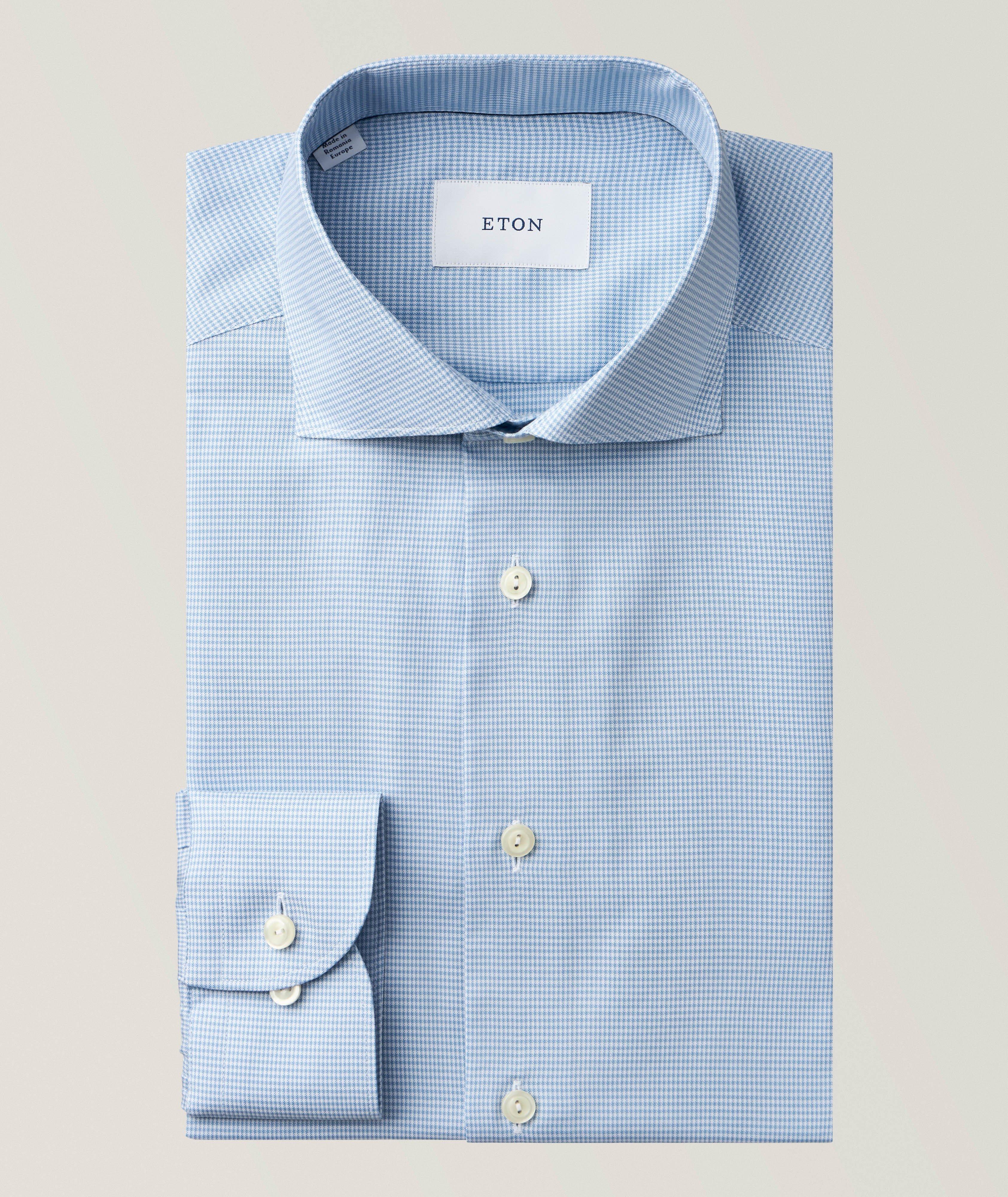 Eton Slim-Fit Check Signature Oxford Dress Shirt