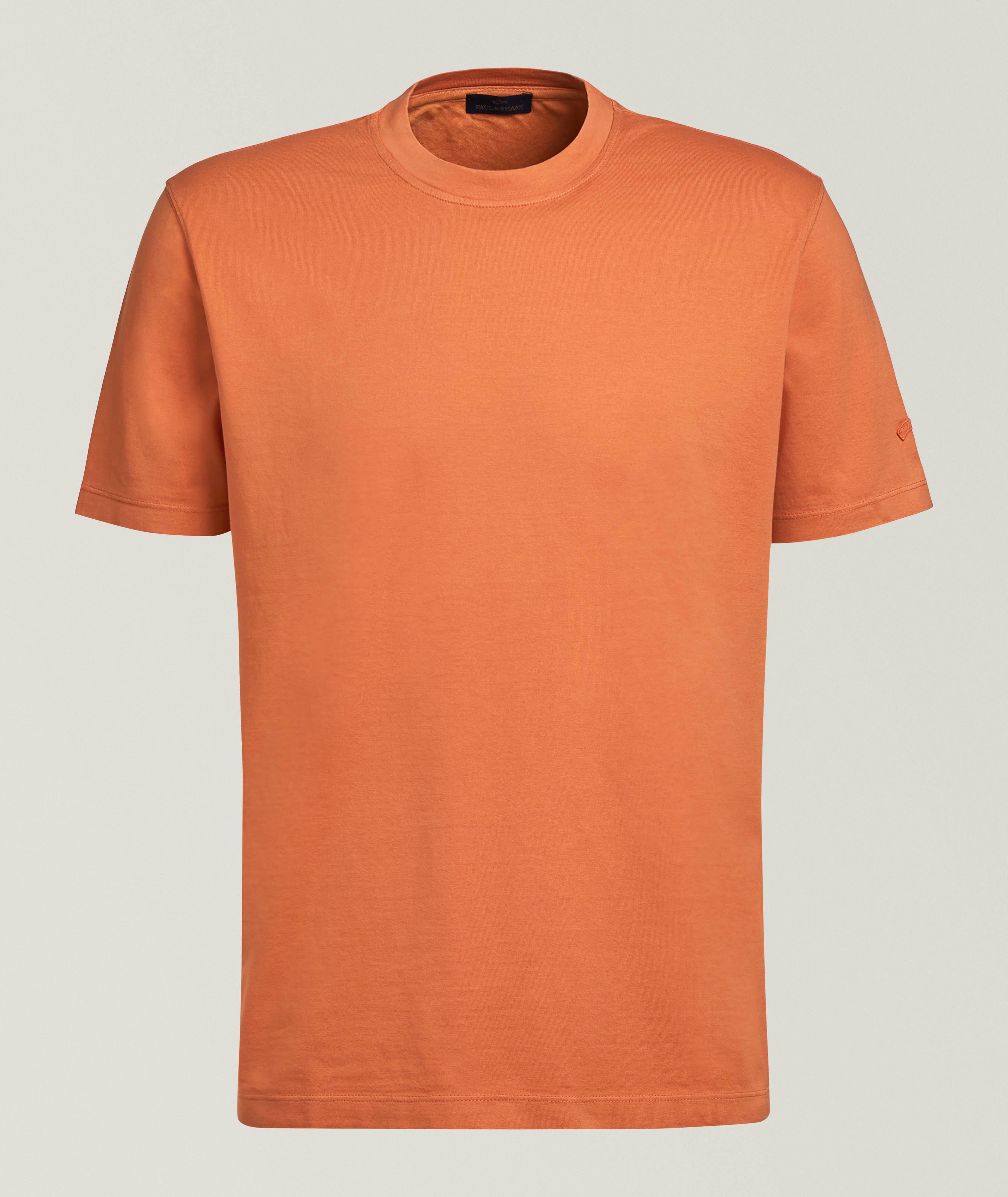 Paul & Shark Garment-Dyed Organic Cotton T-Shirt