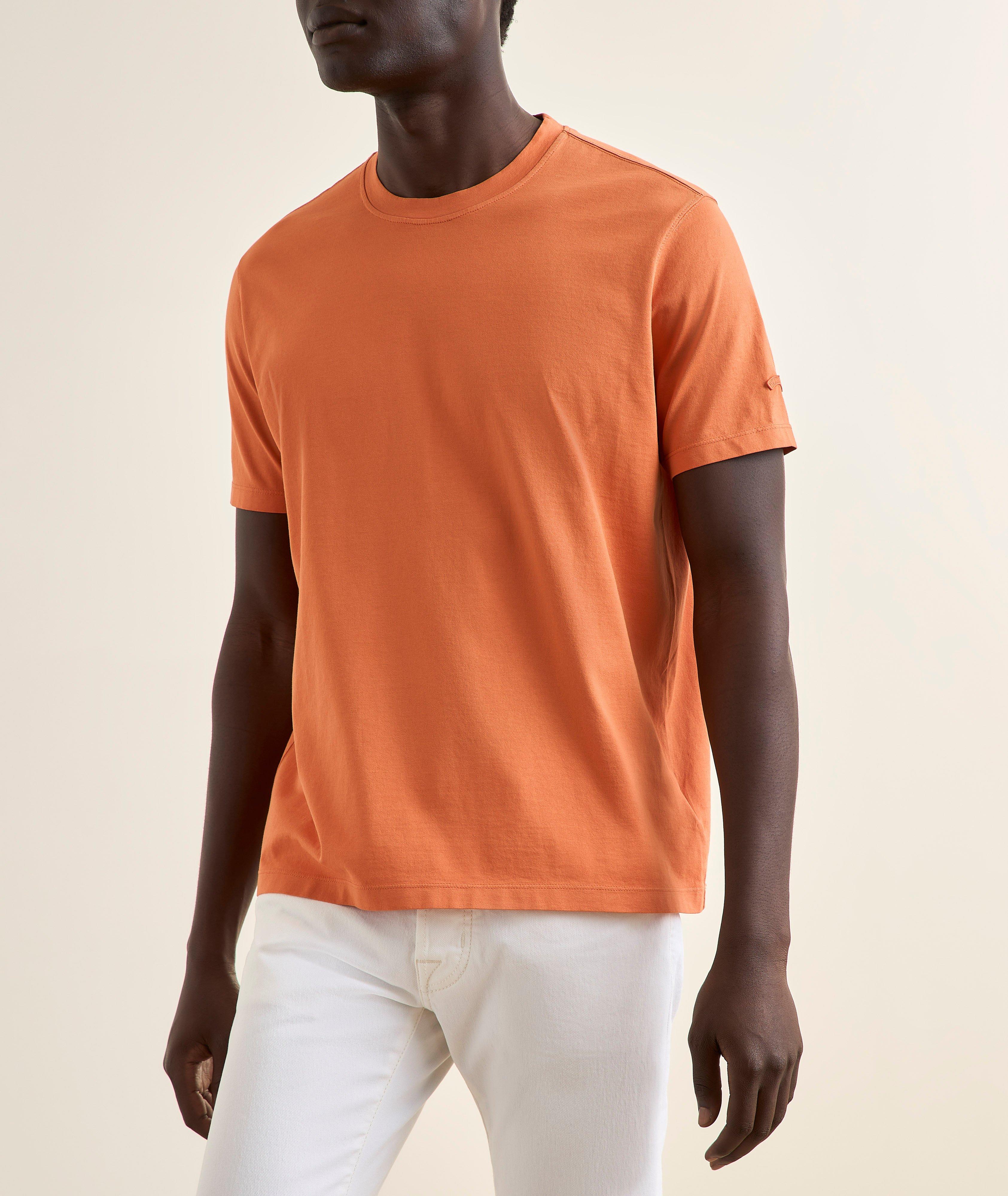 Garment-Dyed Organic Cotton T-Shirt image 1