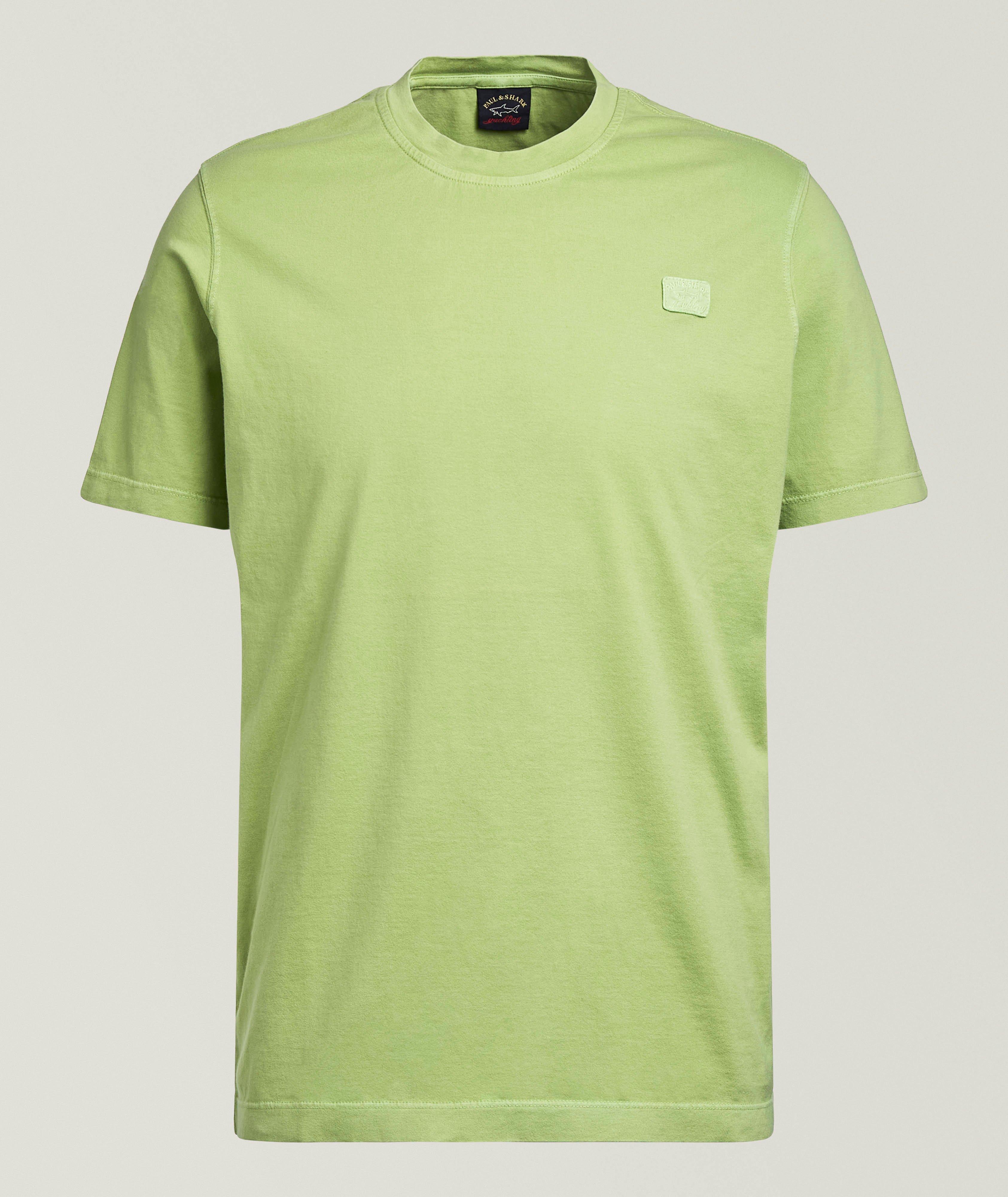 Paul & Shark Garment-Dyed Organic Cotton T-Shirt