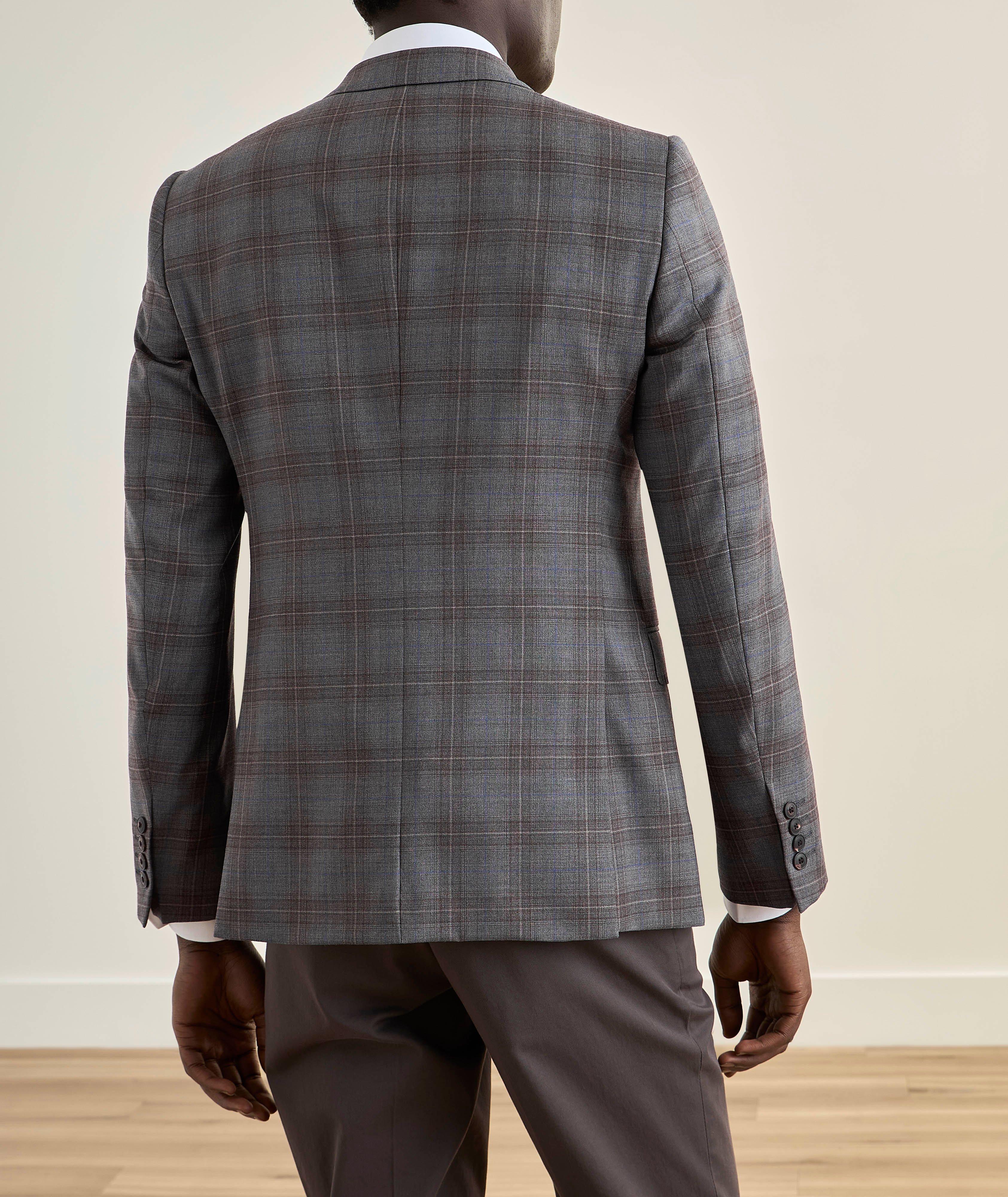 Slim-Fit M-Line Check Wool Sport Jacket image 2