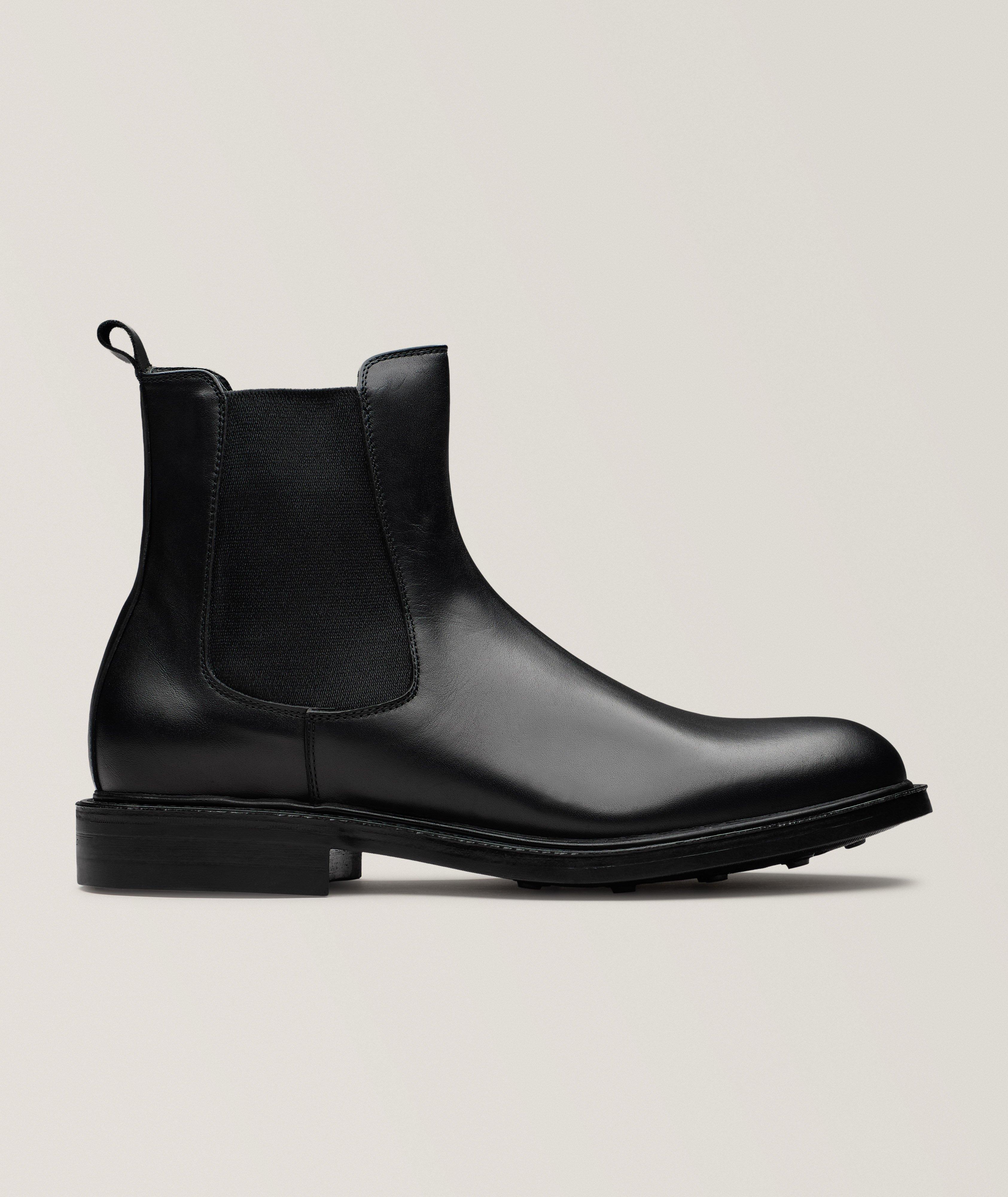 Robert Barakett Nolan Leather Chelsea Boots