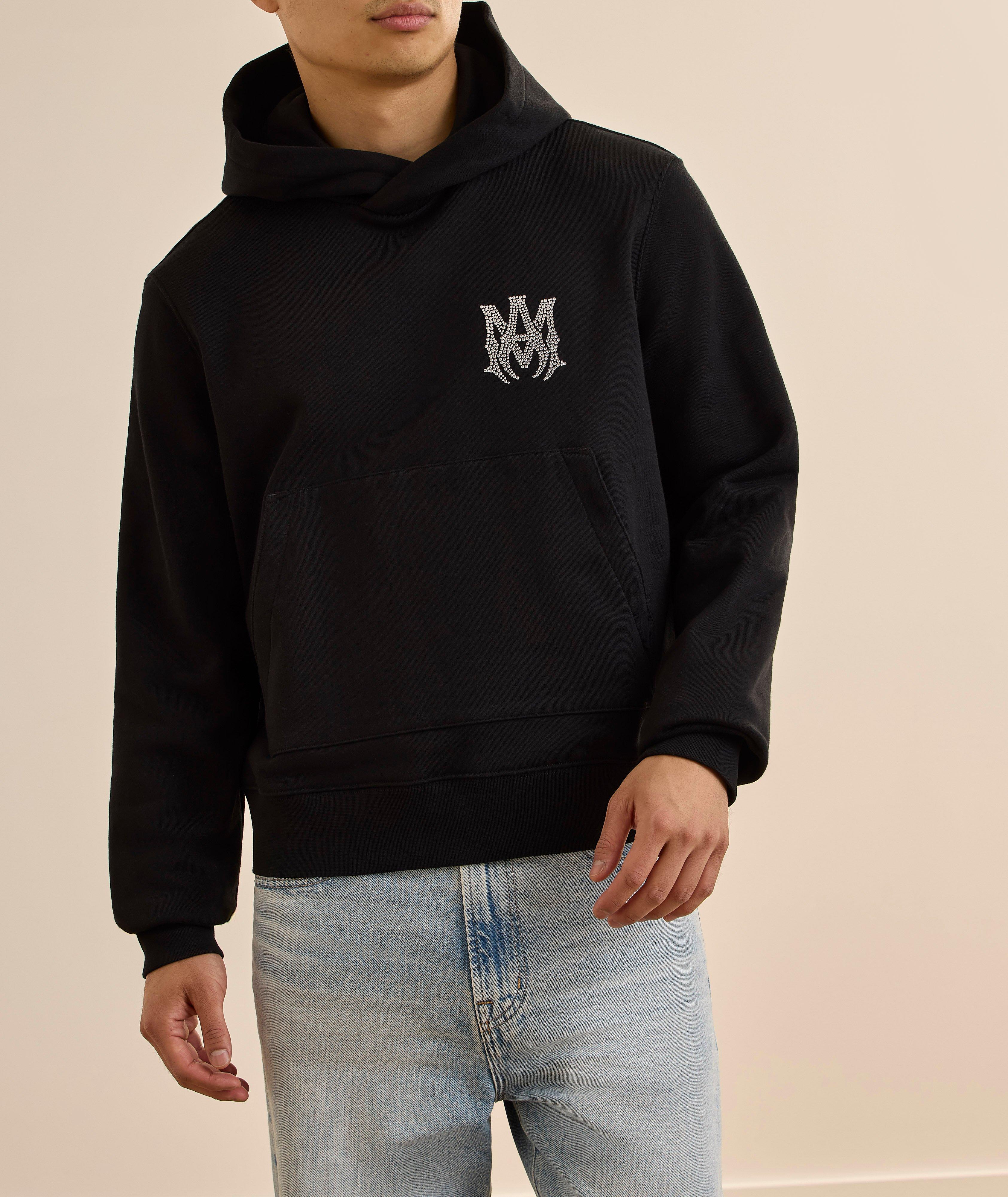 Embellished MA Logo Hooded Sweater image 2