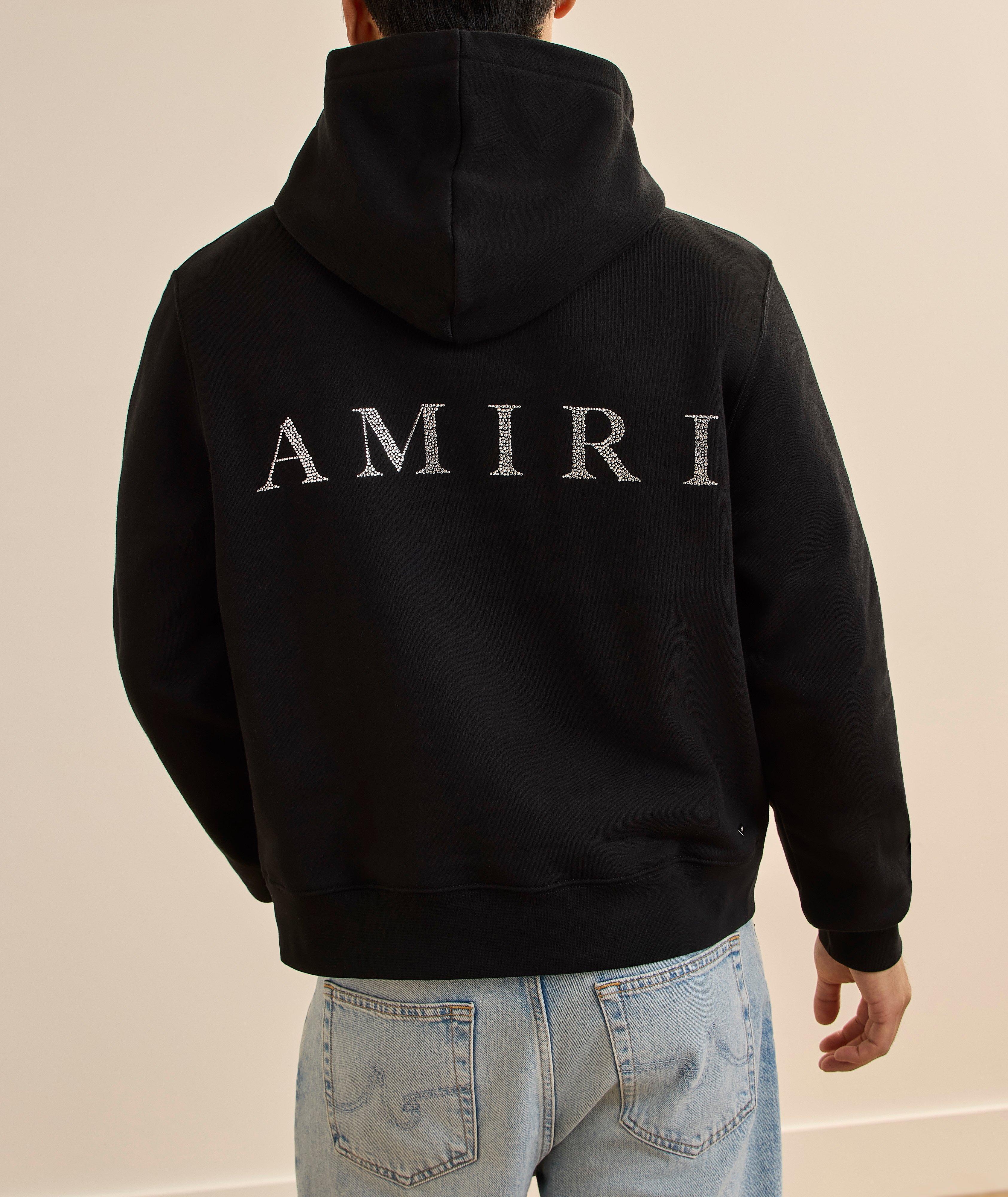 Embellished MA Logo Hooded Sweater image 3