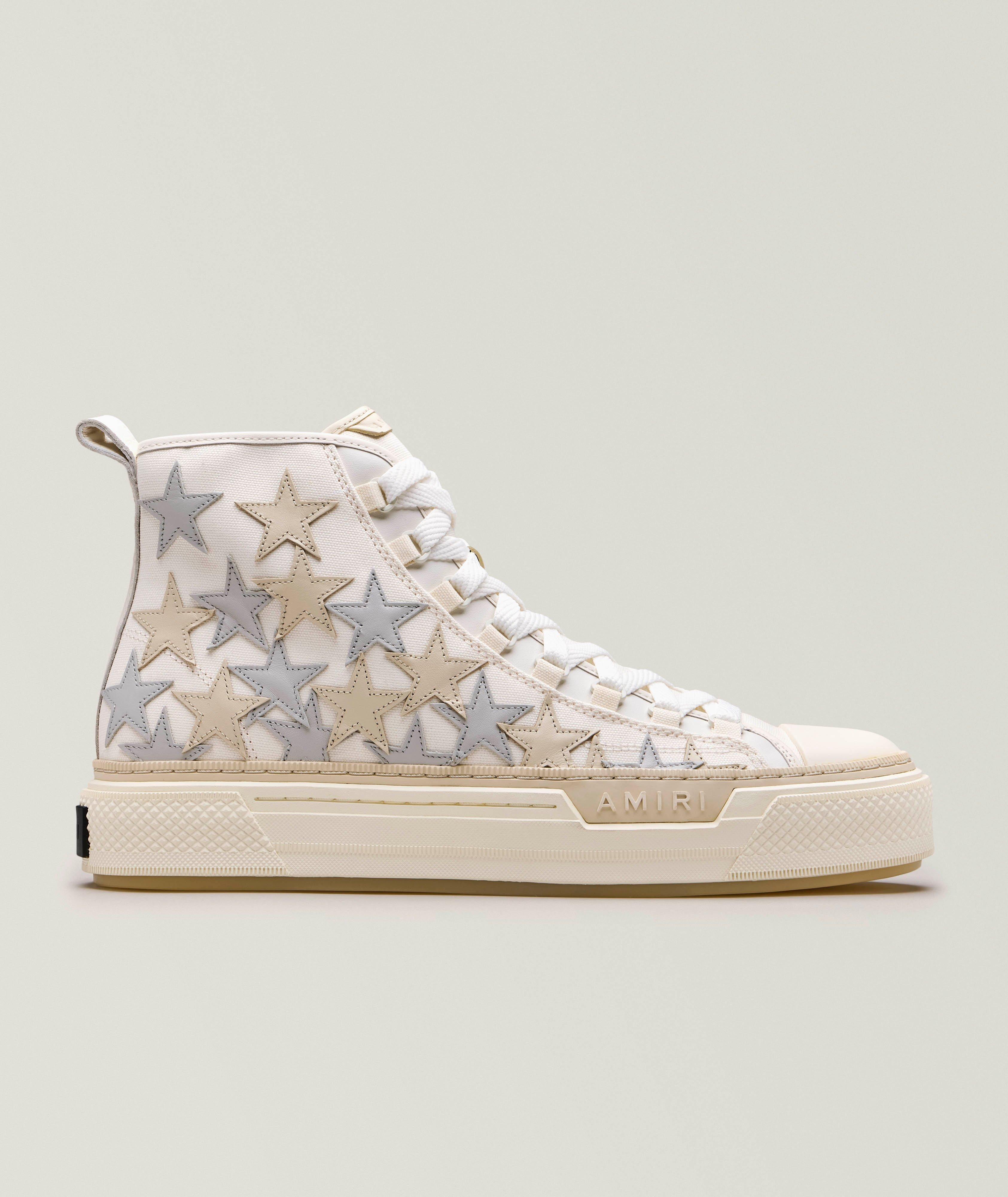 AMIRI Chaussures sport court montantes étoile