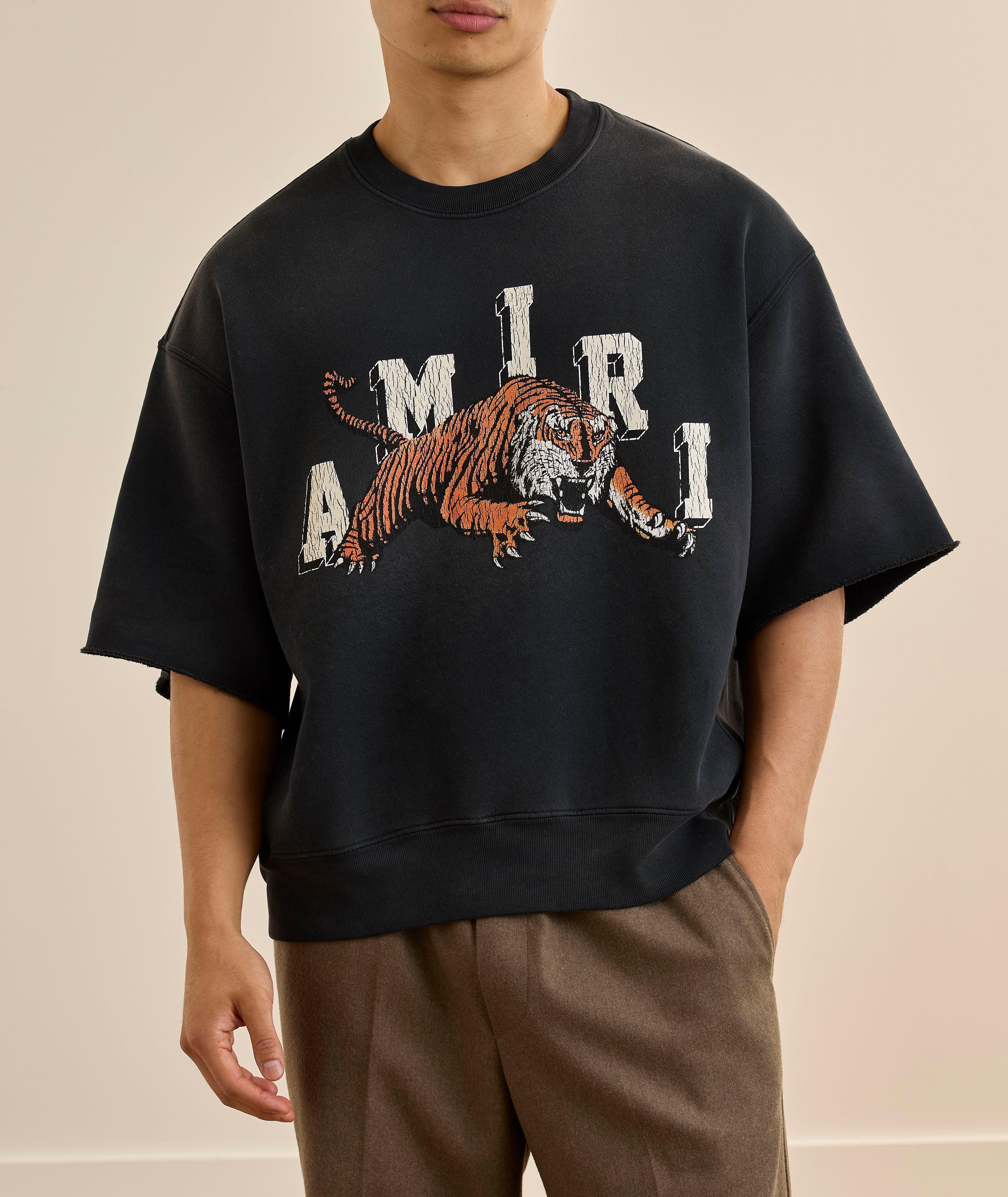 AMIRI Vintage Tiger Crewneck T-Shirt | T-Shirts | Final Cut