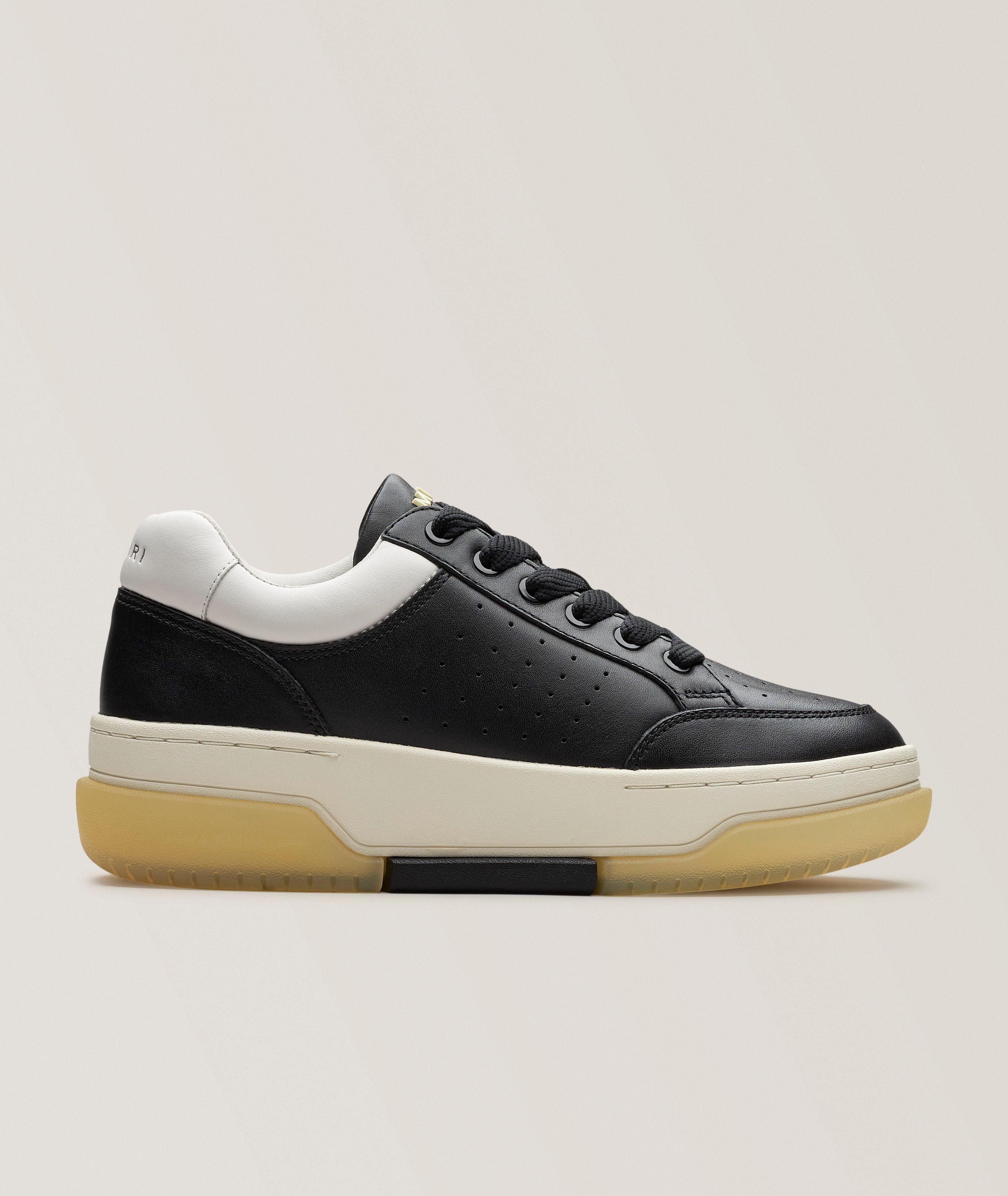 AMIRI Stadium Low-Top Leather Sneakers