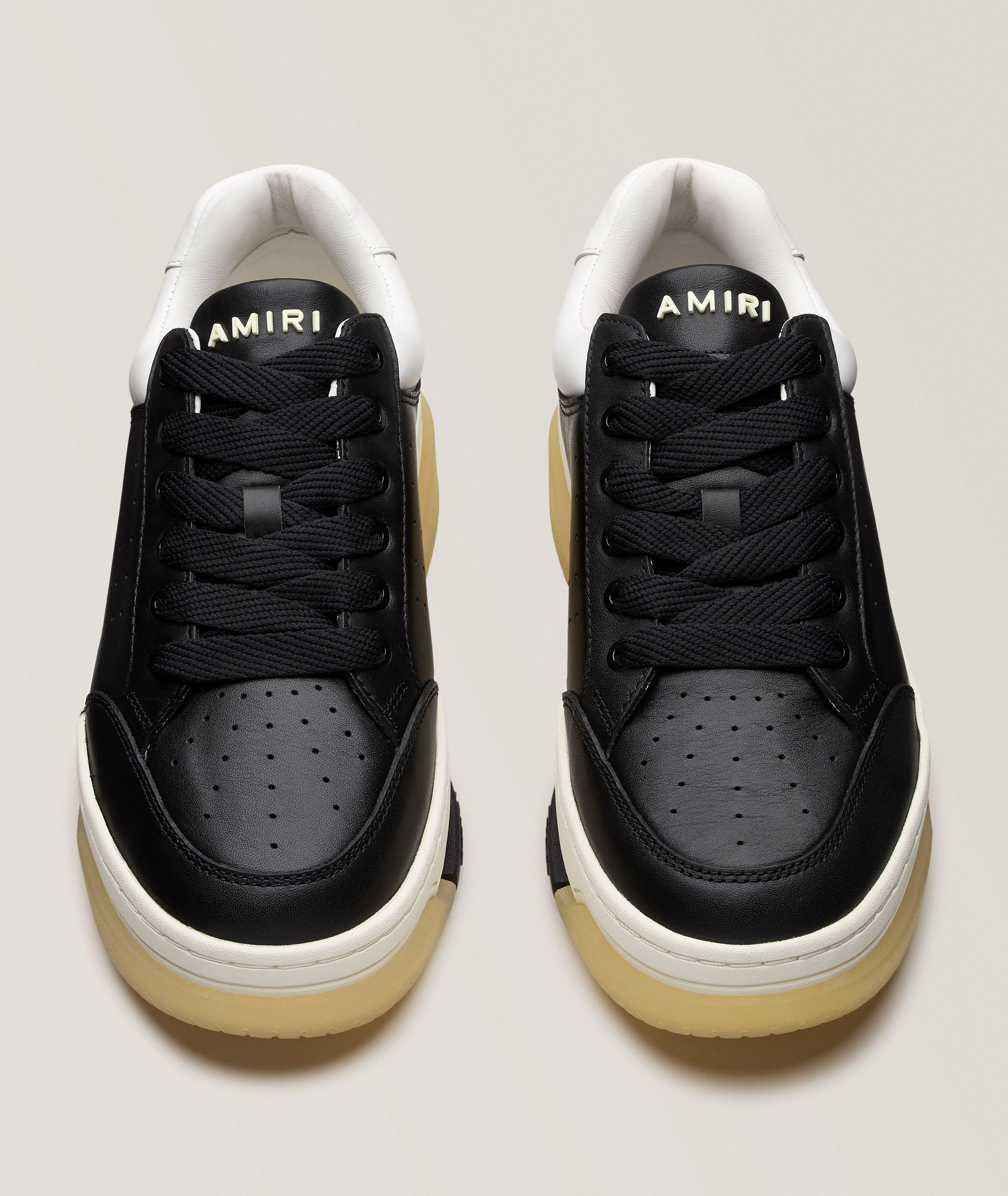 Stadium Low-Top Leather Sneakers image 1