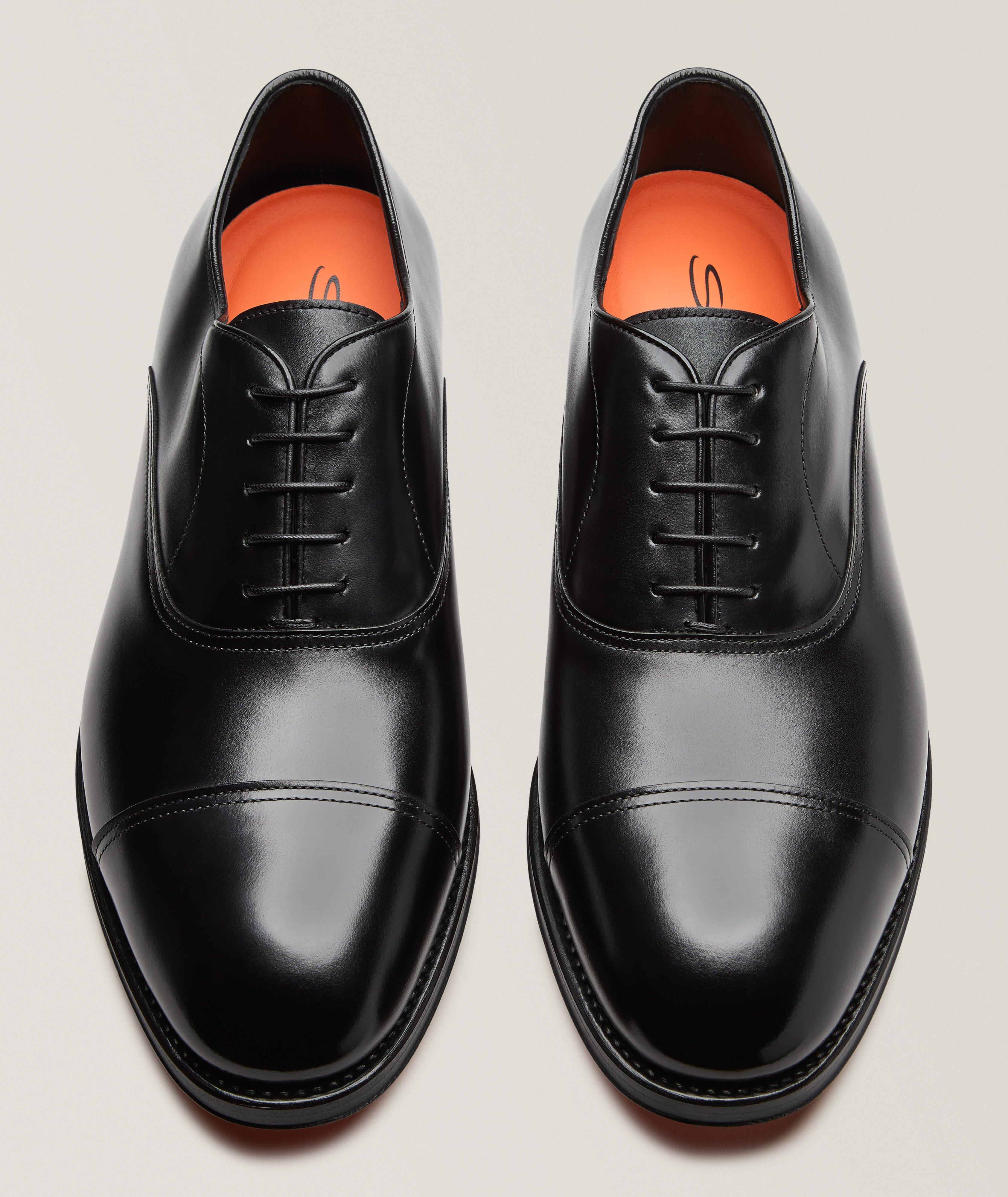 Cap-Toe Leather Oxfords image 1