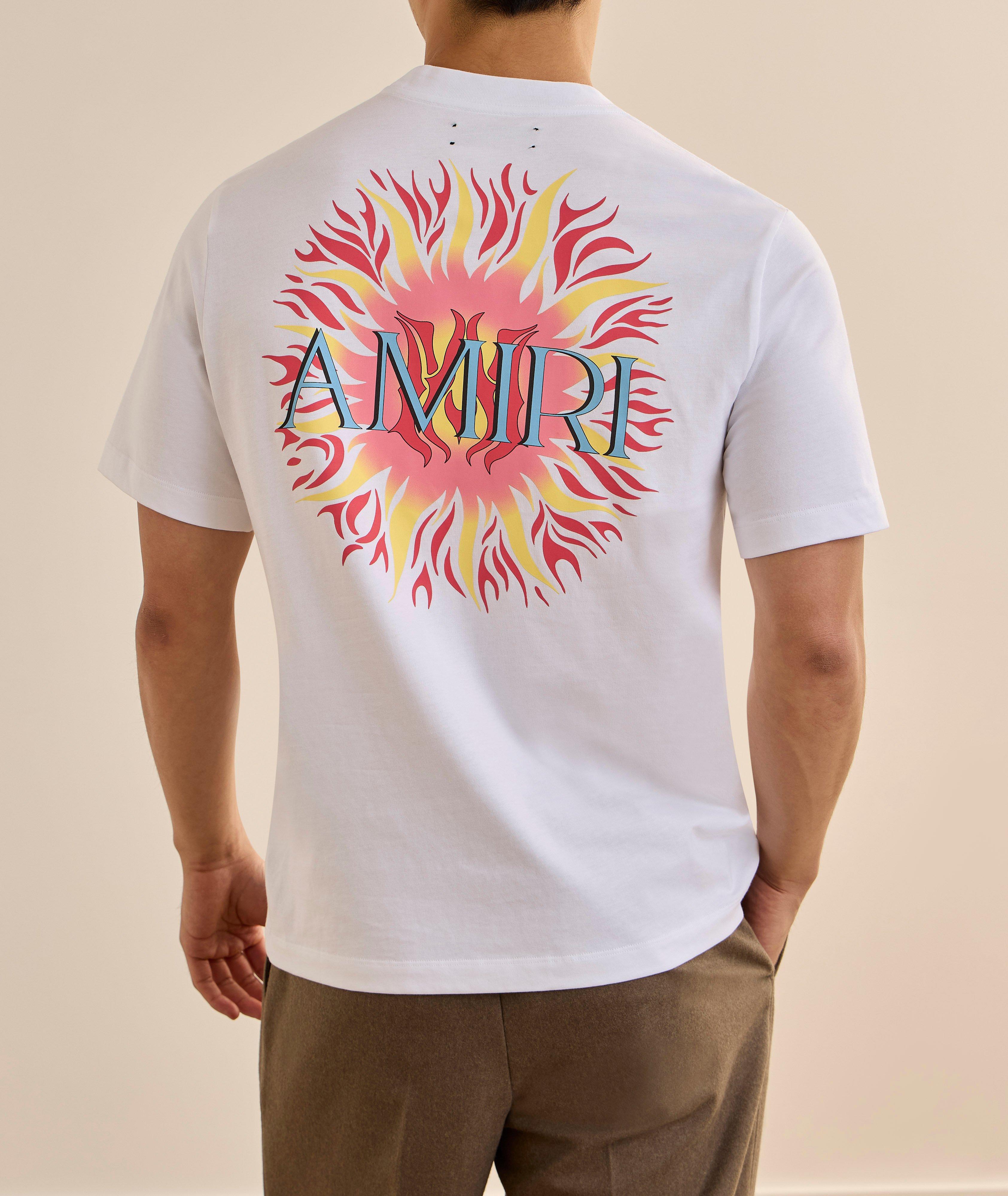 T-shirt coton imprimé-soleil image 2