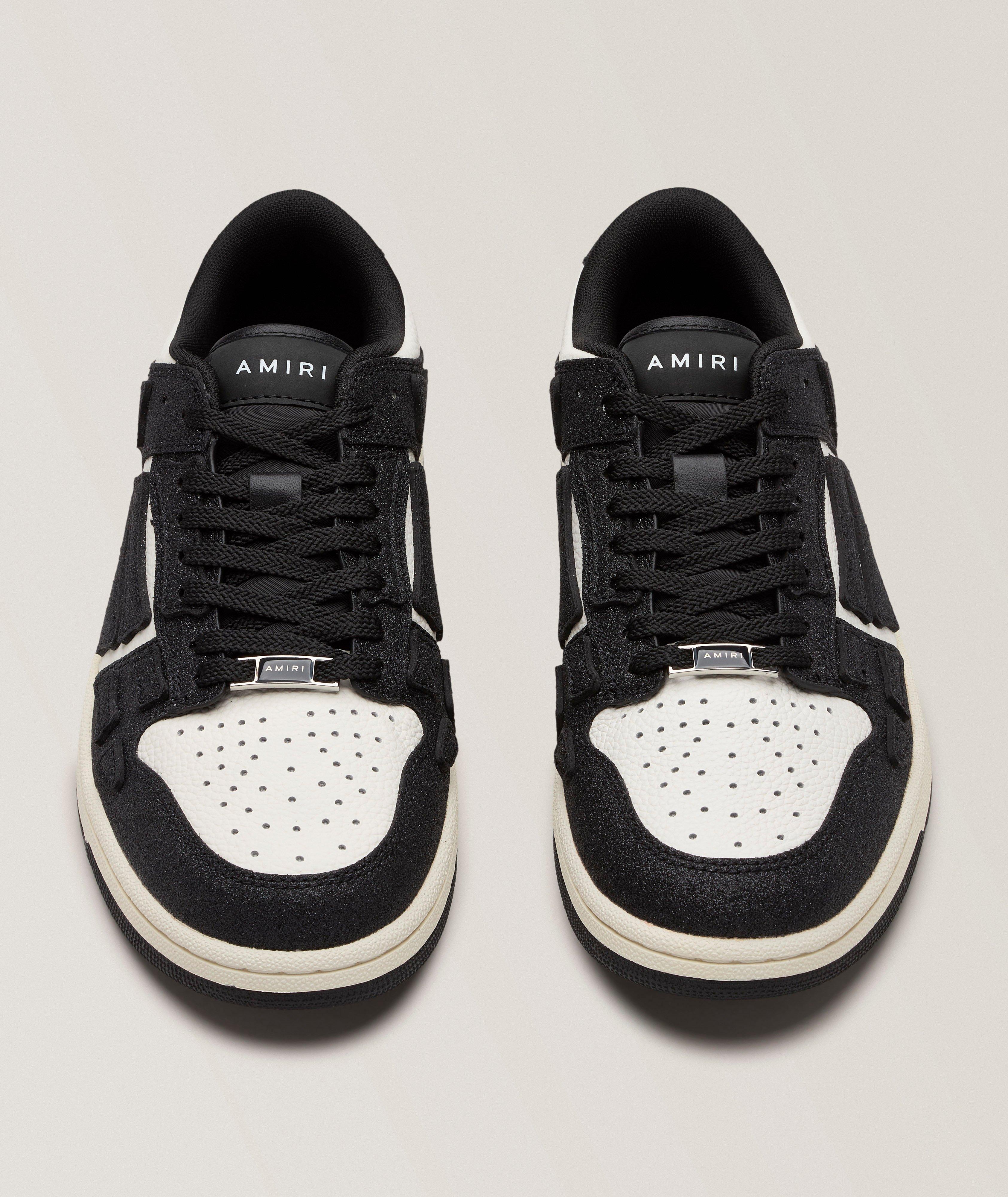 Skel Shimmer Low-Top Leather Sneakers  image 1