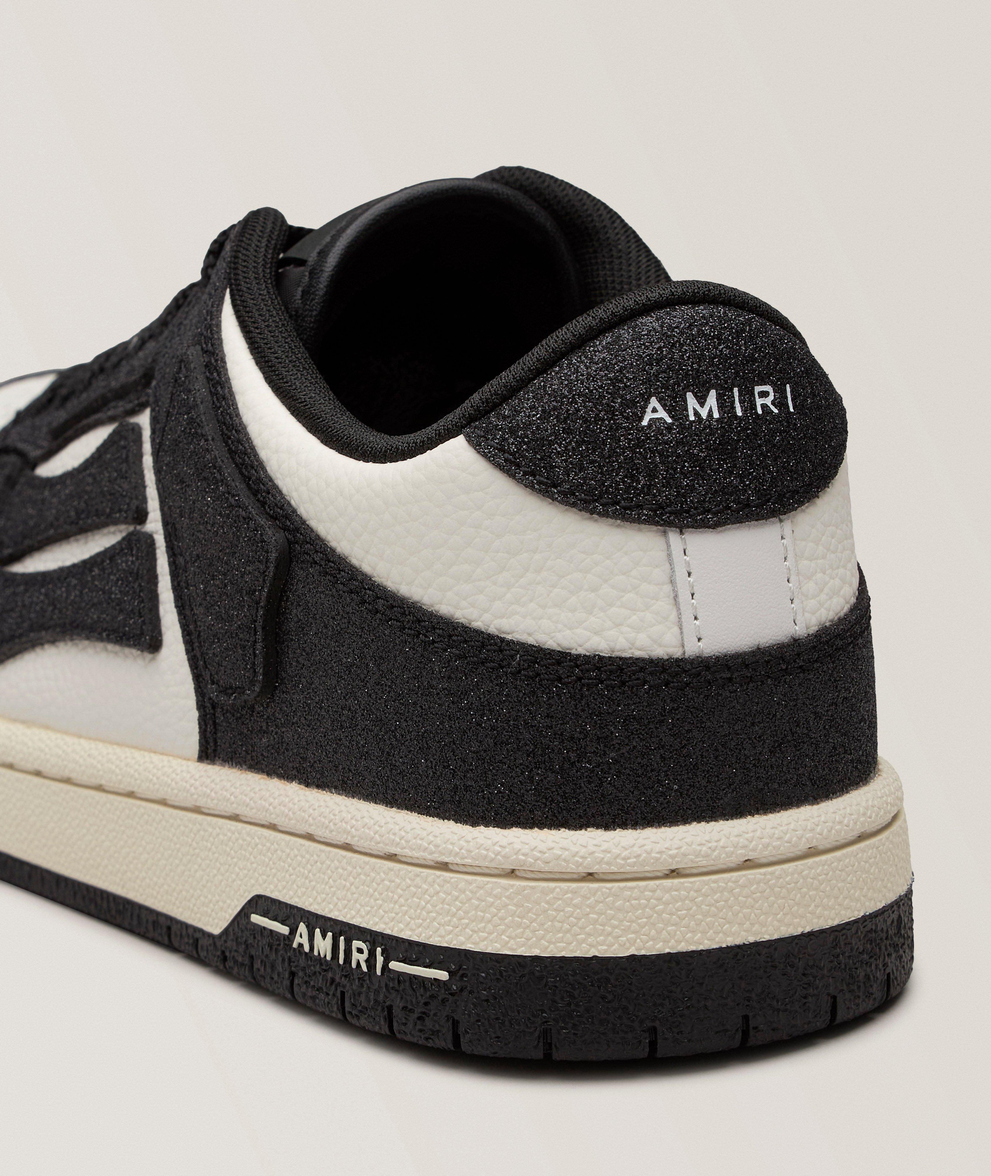 Skel Shimmer Low-Top Leather Sneakers  image 2