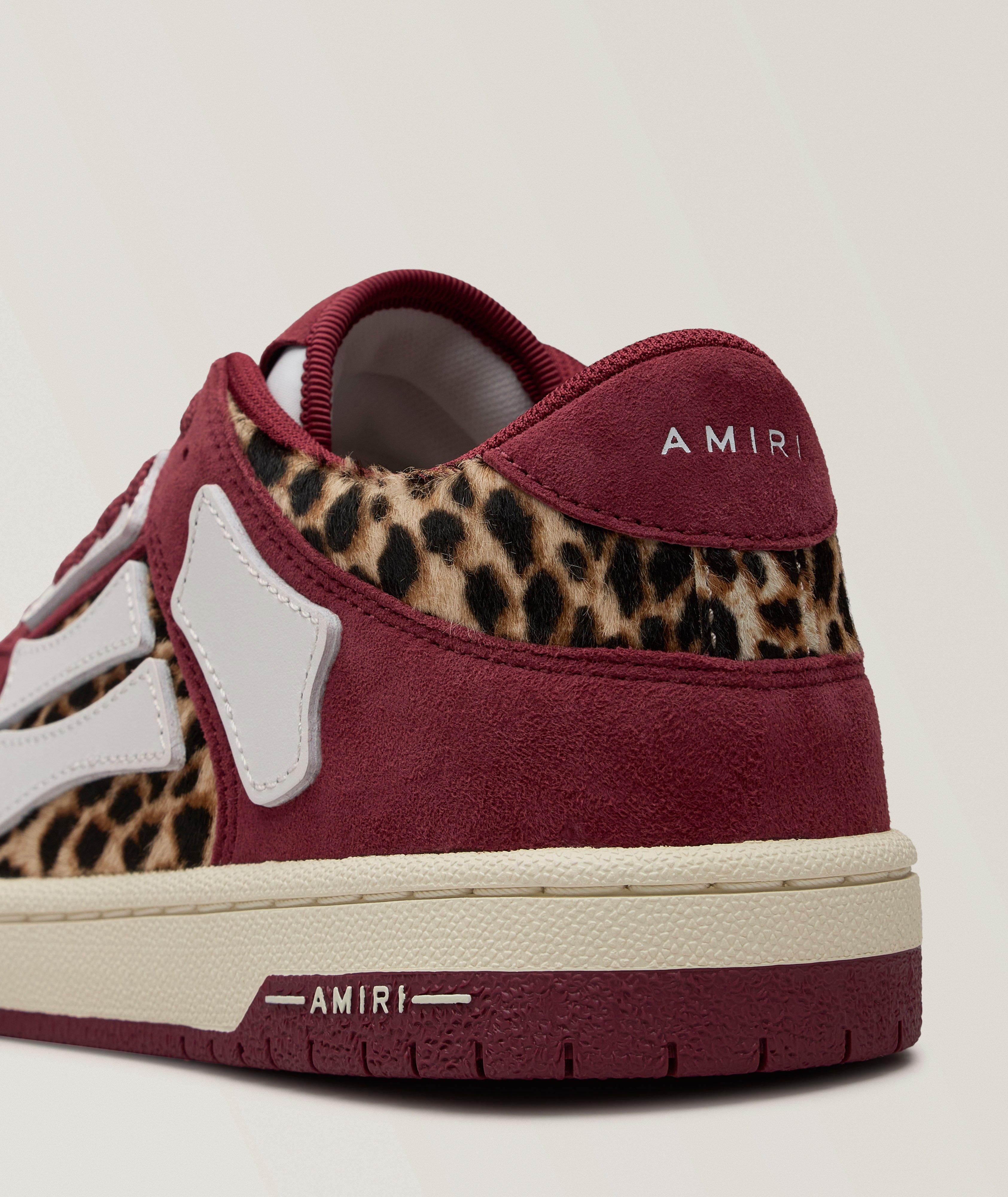 Skel Leopard Suede Sneakers  image 2
