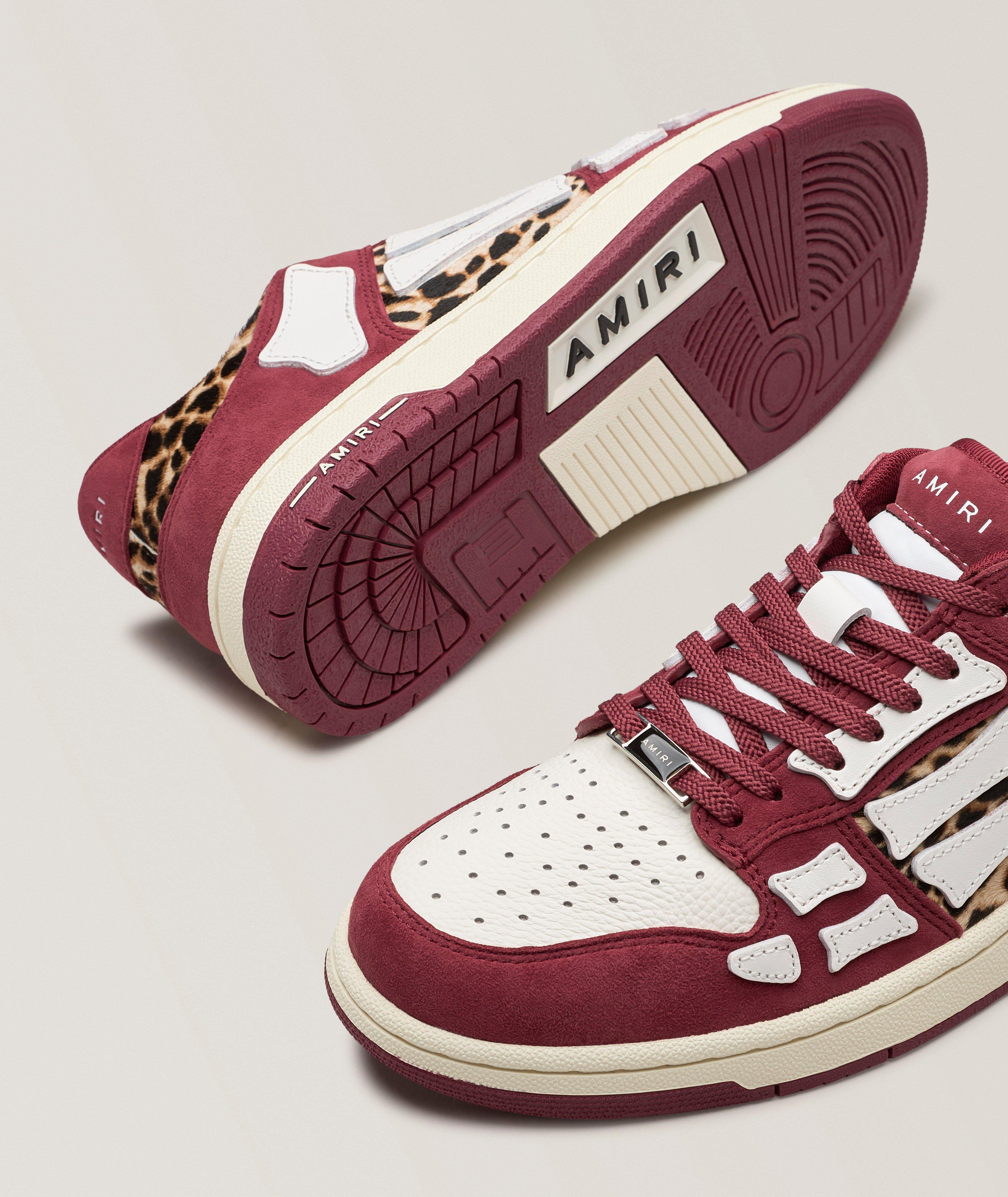 Skel Leopard Suede Sneakers  image 3