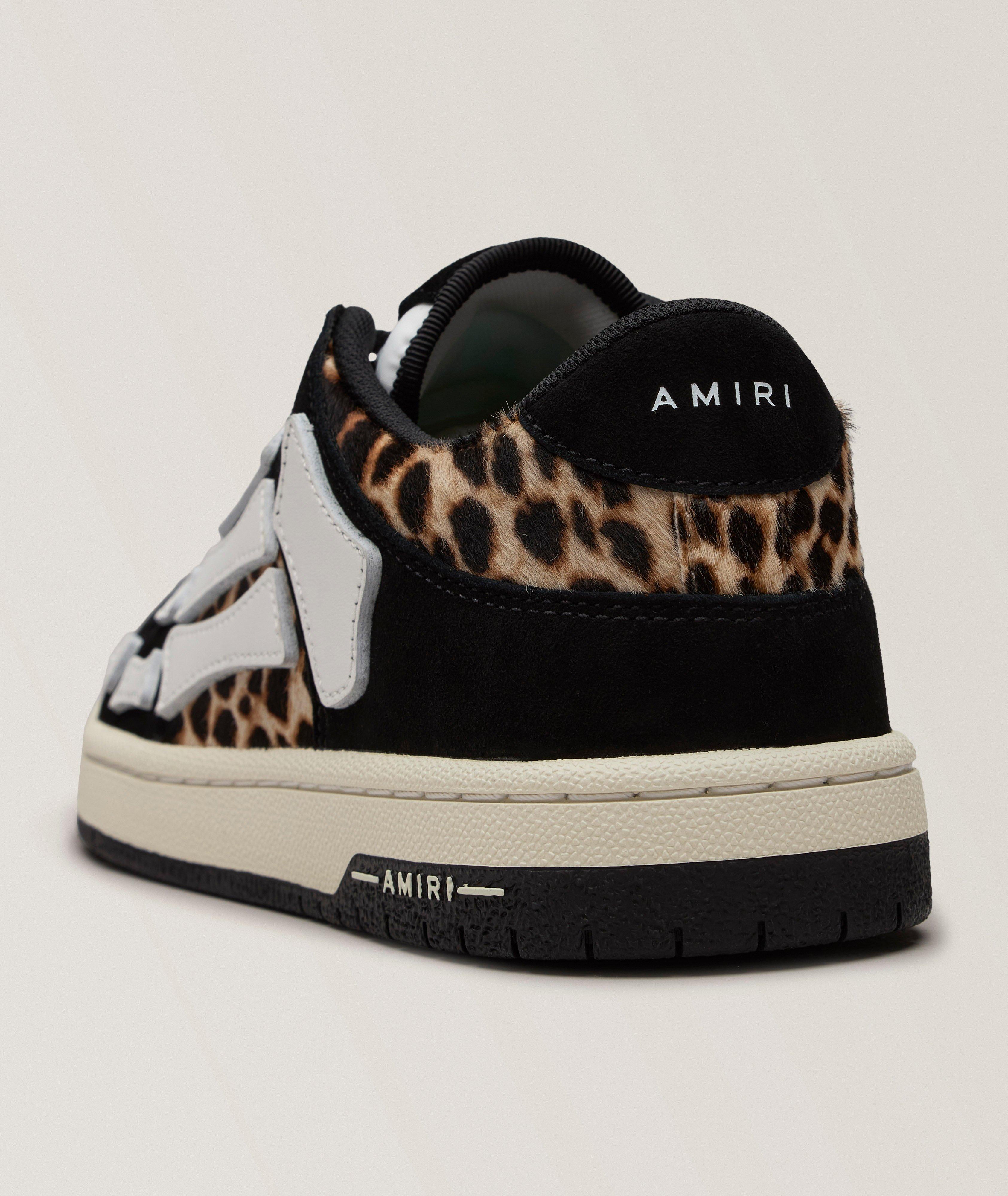 Skel Leopard Suede Sneakers  image 2