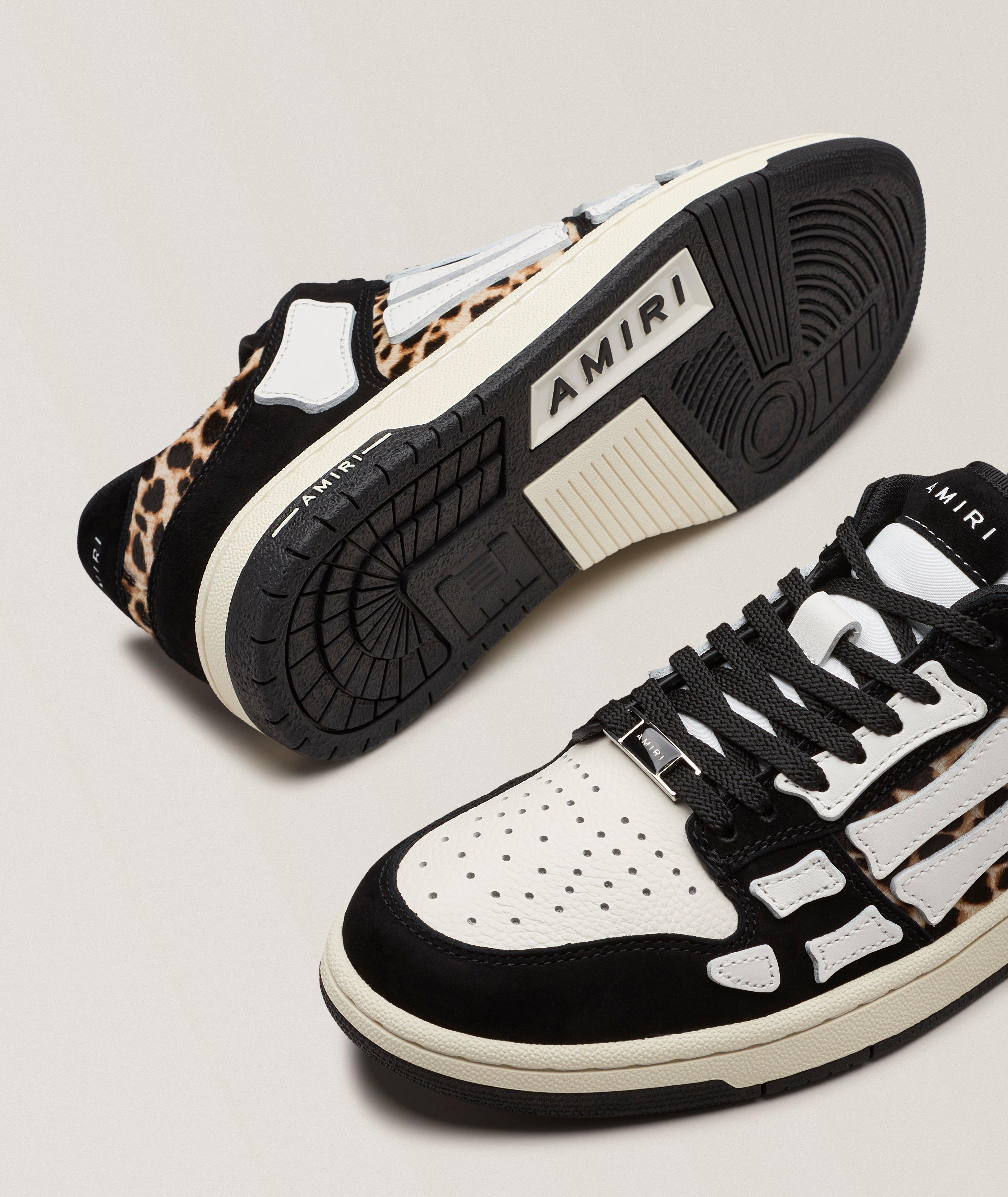 Skel Leopard Suede Sneakers  image 3