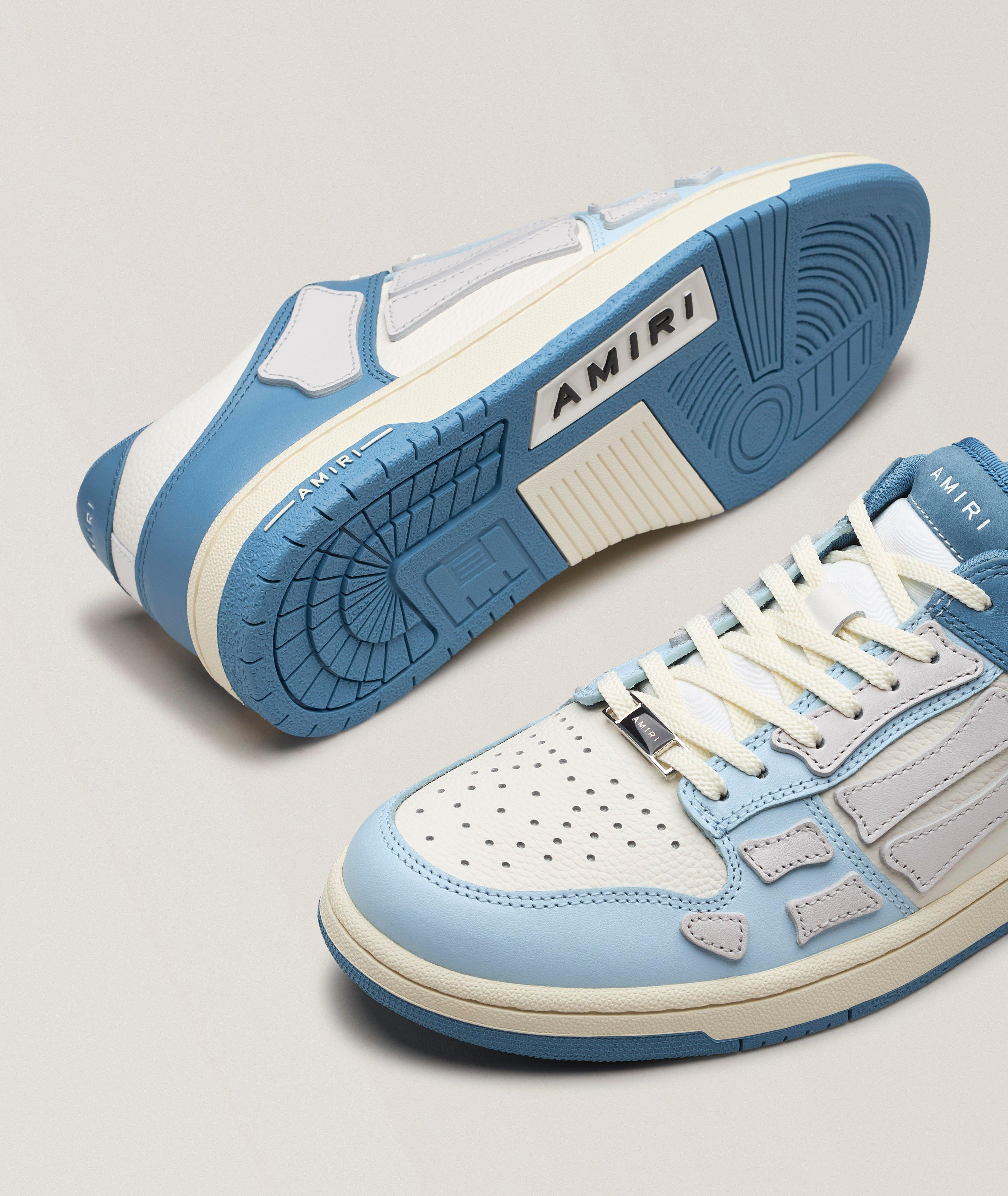 Skel Two-Tone Leather Low-Top Sneakers  image 3