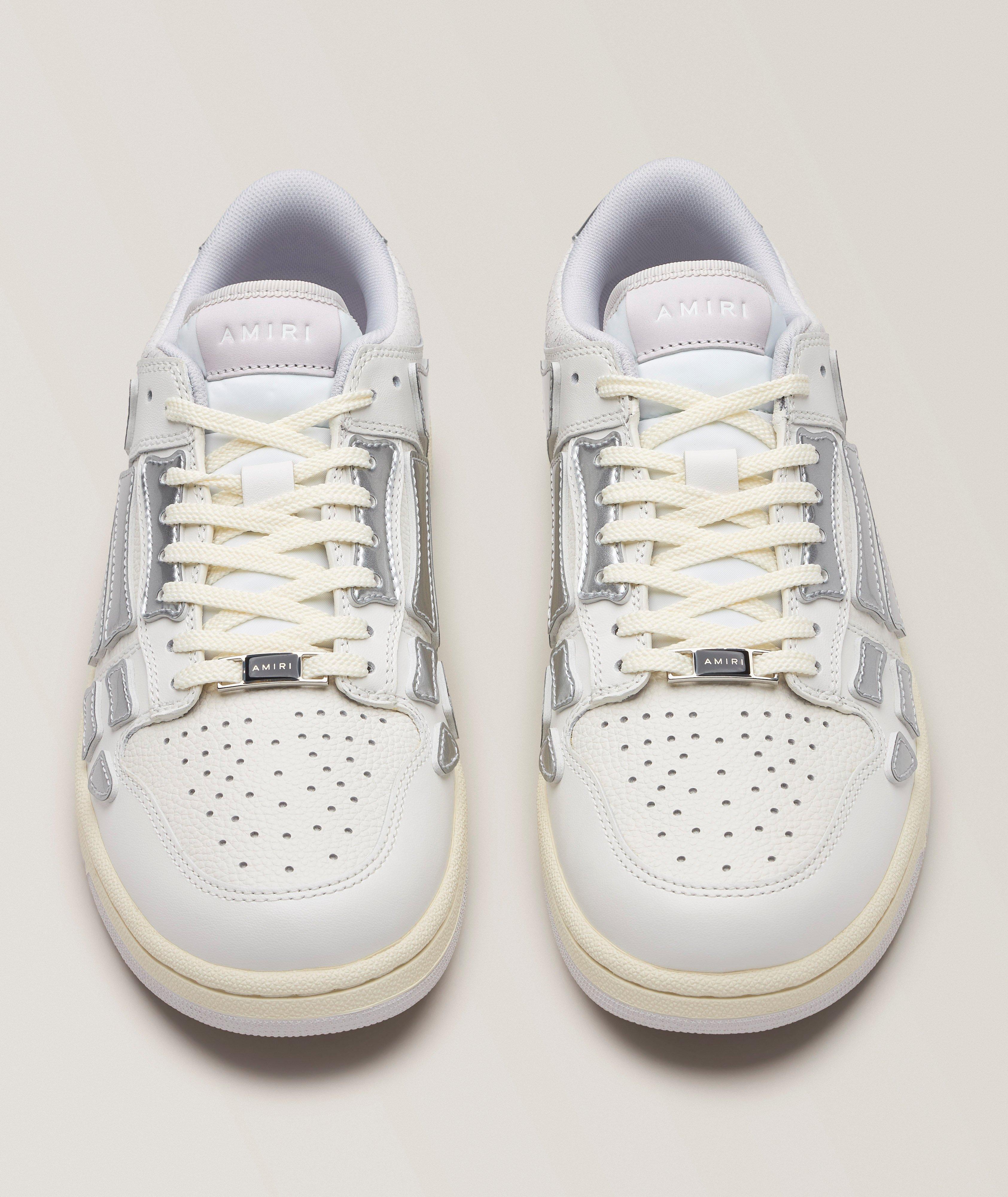 Skel Metallic Leather Low-Top Sneakers  image 1