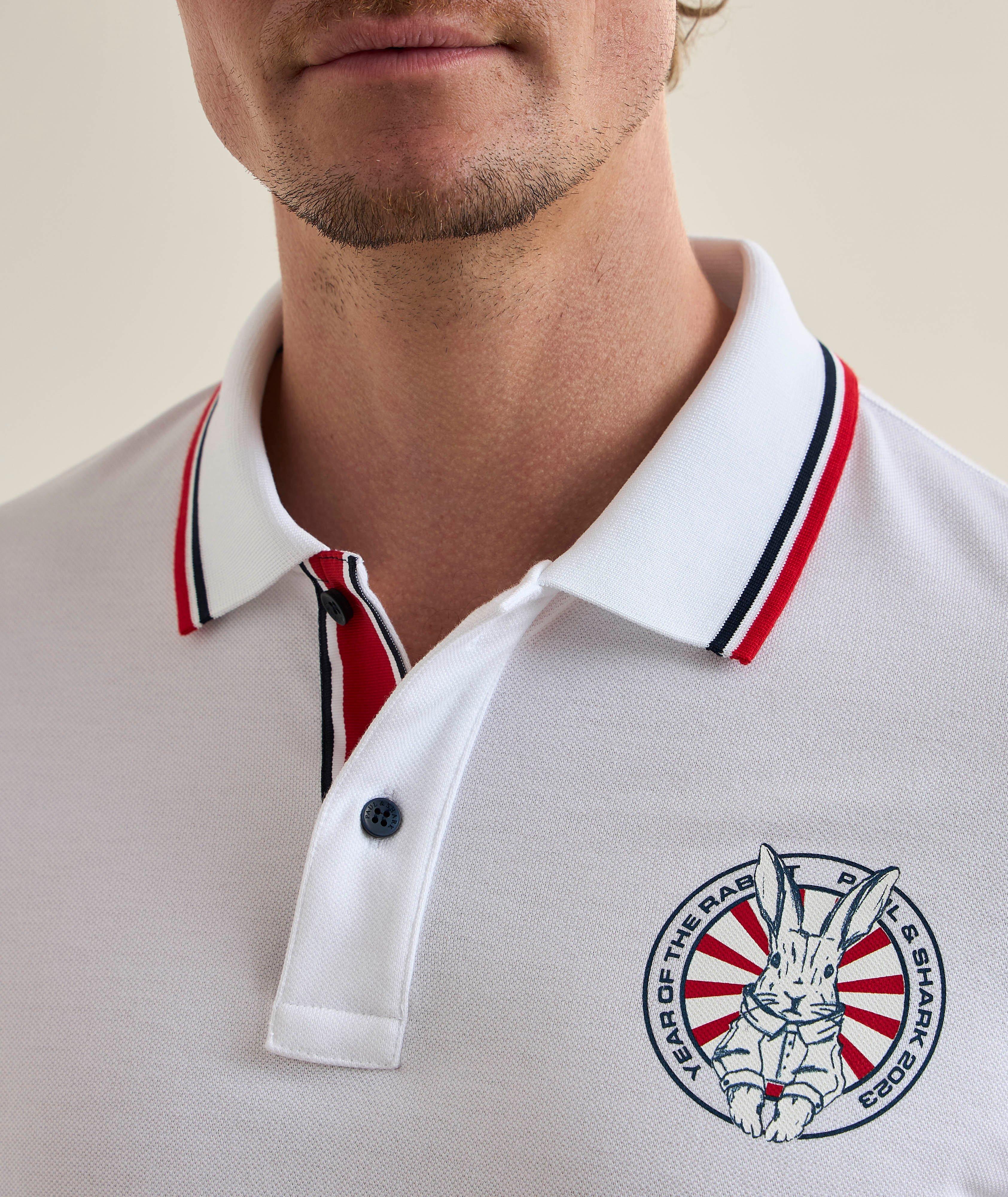 Year Of The Rabbit Cotton Piqué Polo  image 3