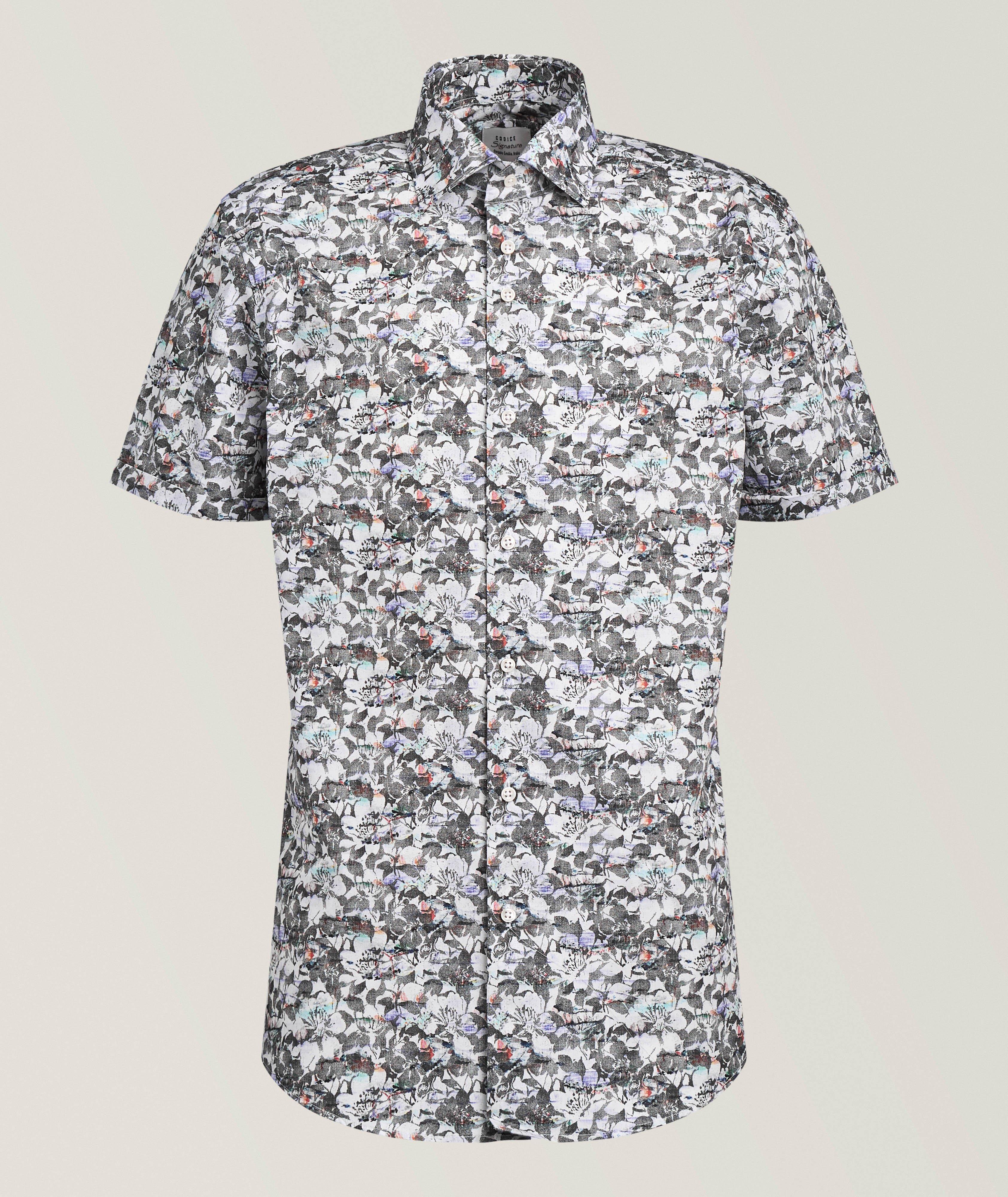 Codice Floral-Print Cotton Shirt 