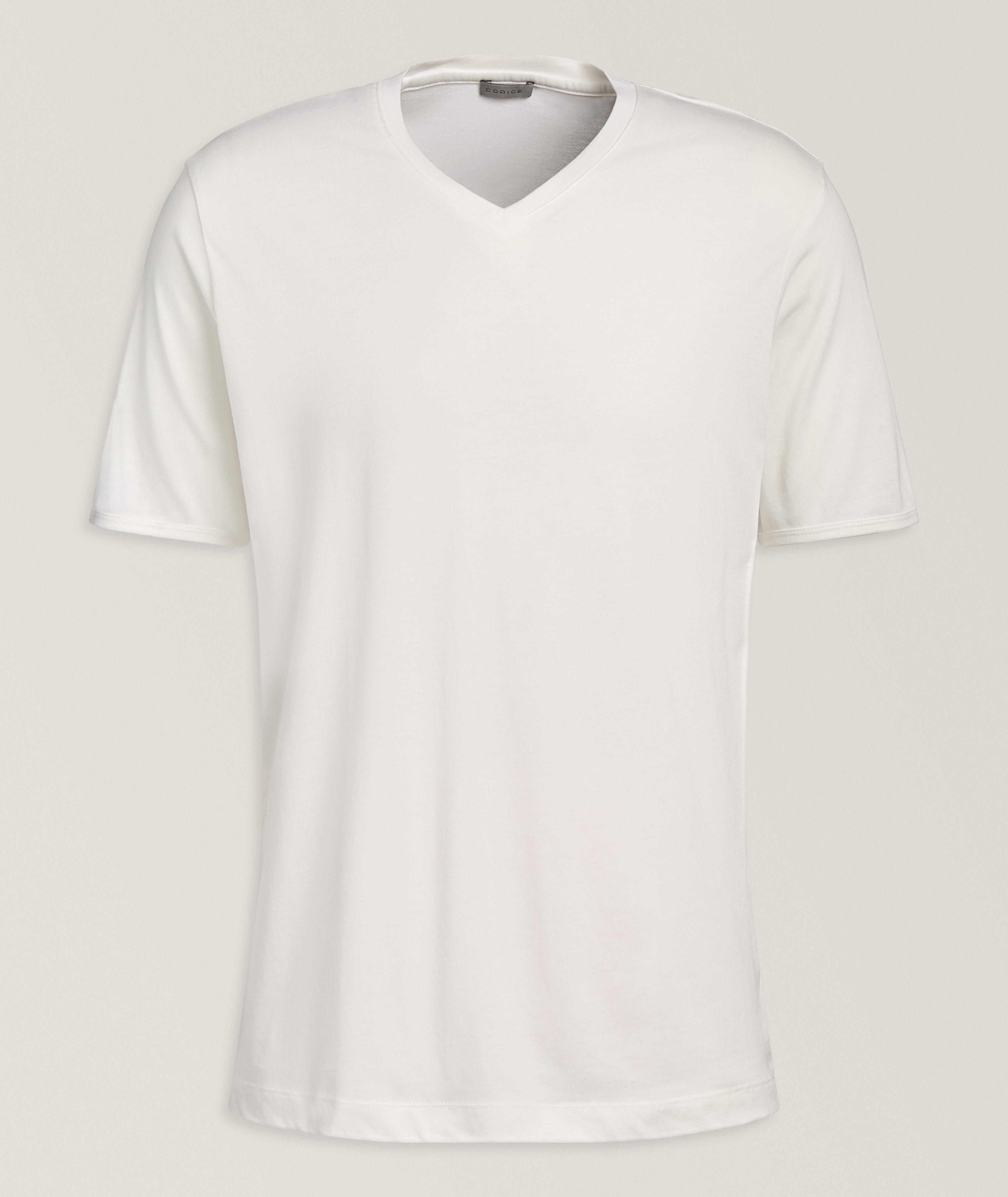Codice Cotton-Modal V-Neck T-Shirt